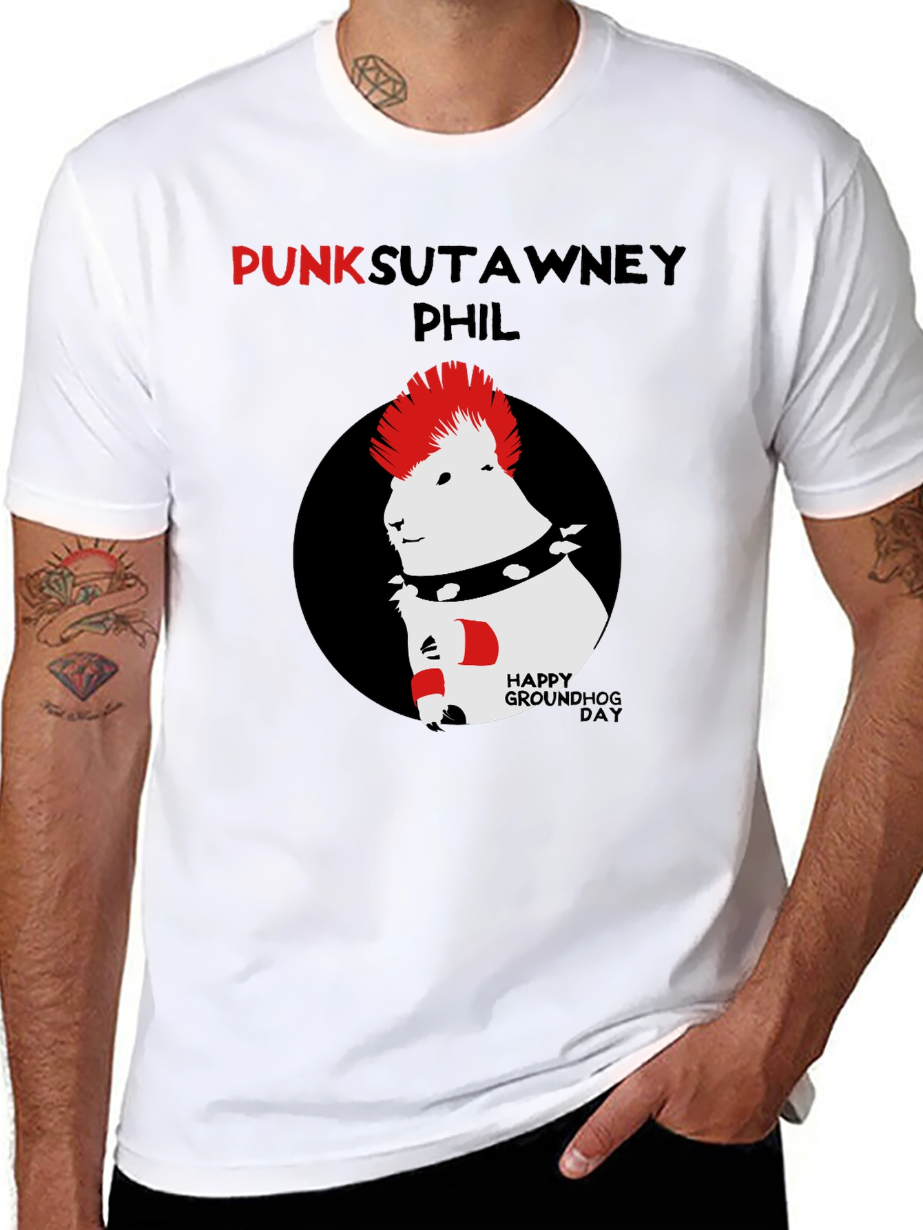 Punk Groundhog Day T-Shirt