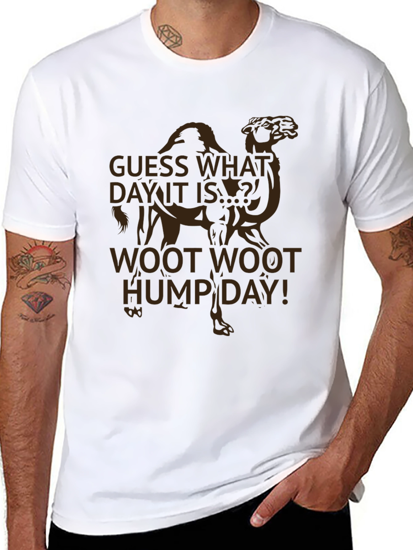 Hump Day Camel Graphic T-Shirt