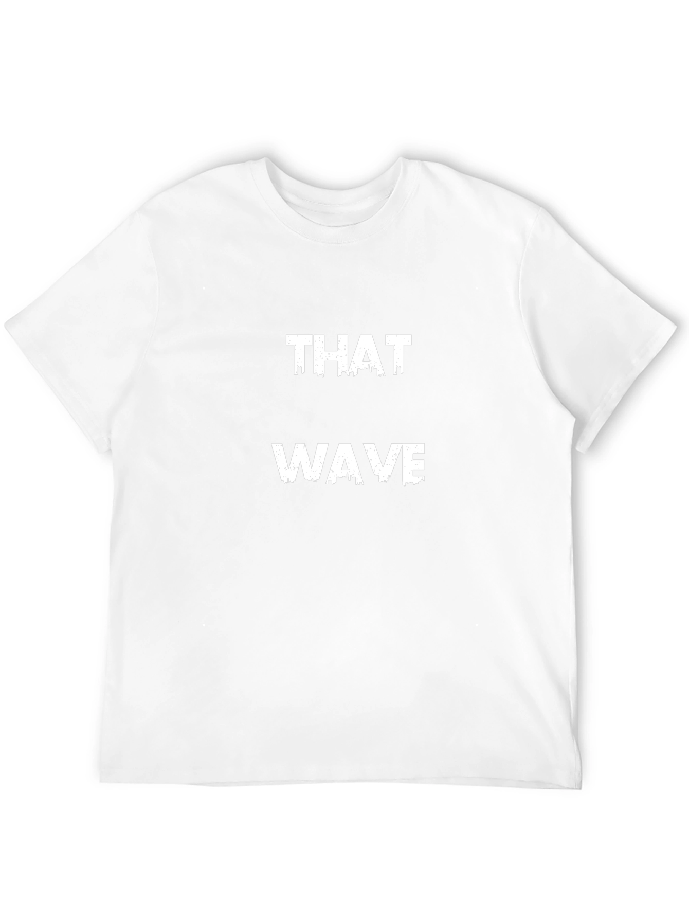 That Wave Mens Black Graphic Tee