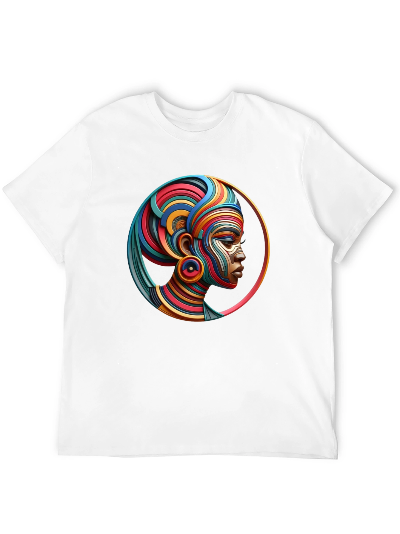 Abstract African Queen Graphic Tee
