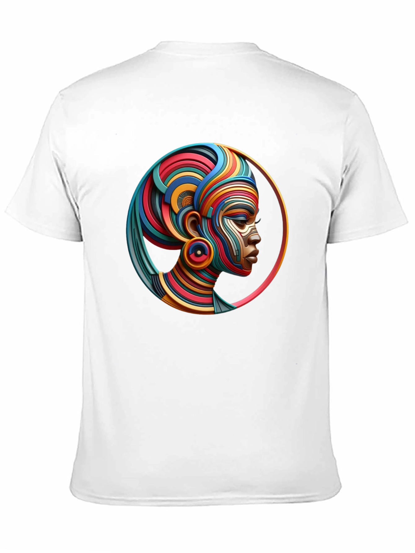 Abstract African Queen Graphic Tee