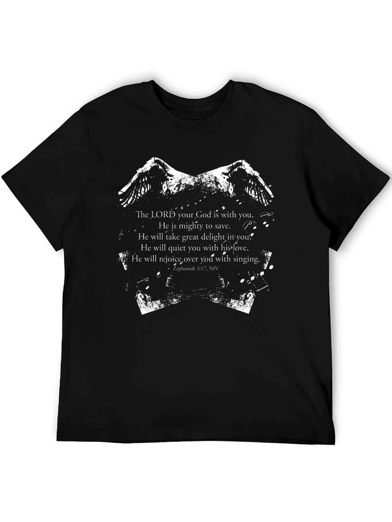 Faith-Inspired T-Shirt: Zephaniah 3:17