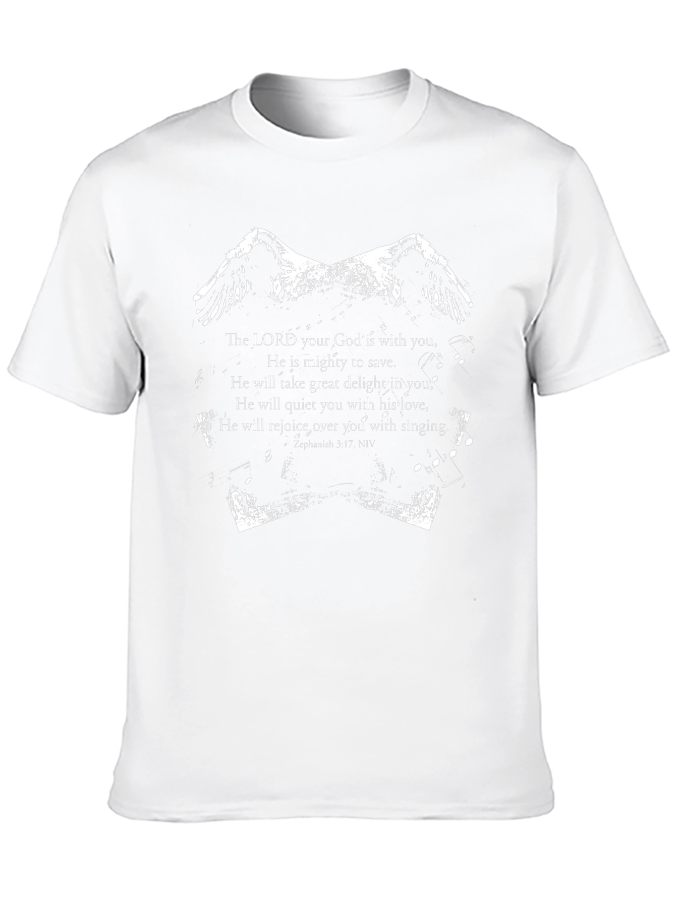 Faith-Inspired T-Shirt: Zephaniah 3:17