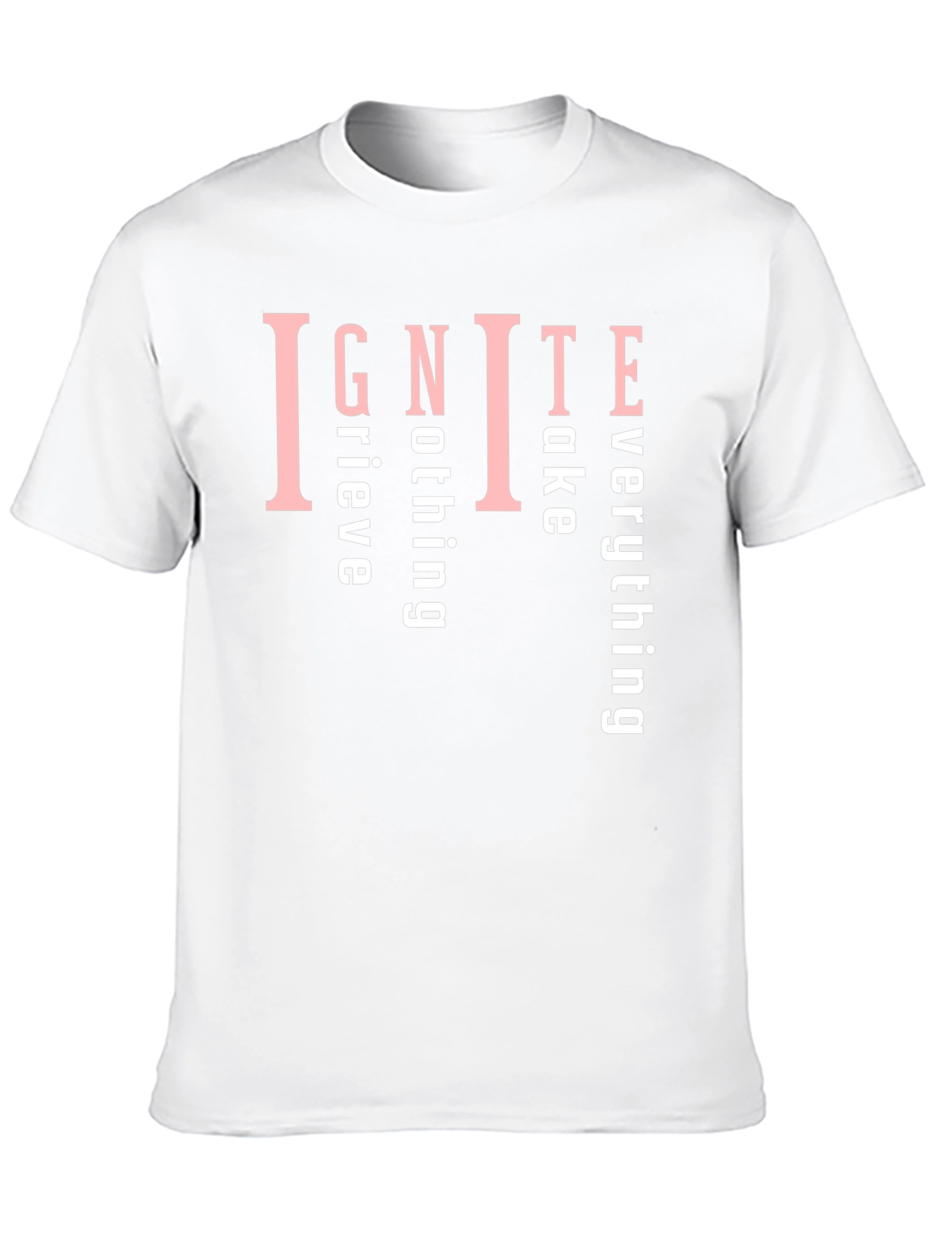 Ignite Everything Black Graphic T-Shirt