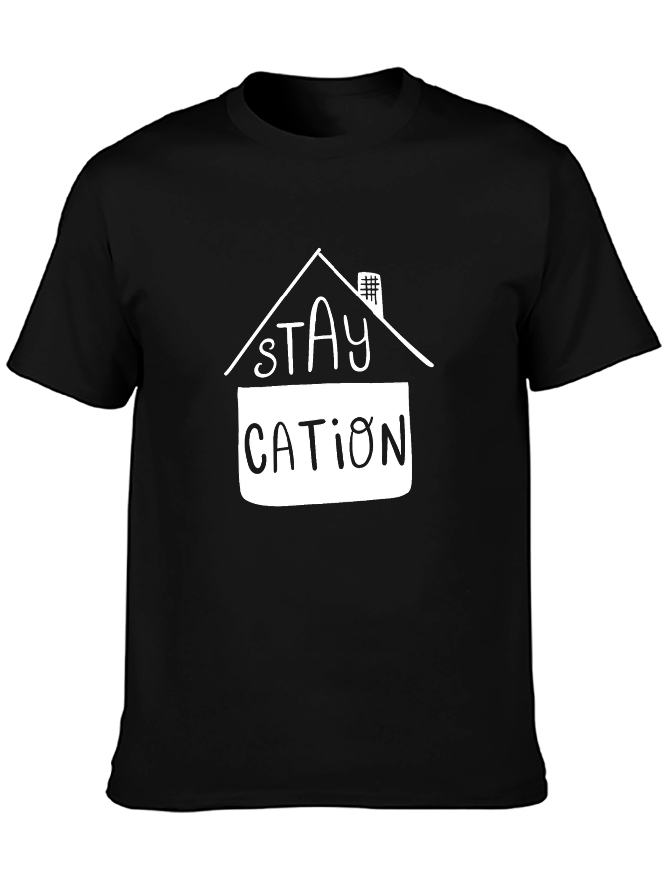 Staycation Graphic Tee - Relax at Home!