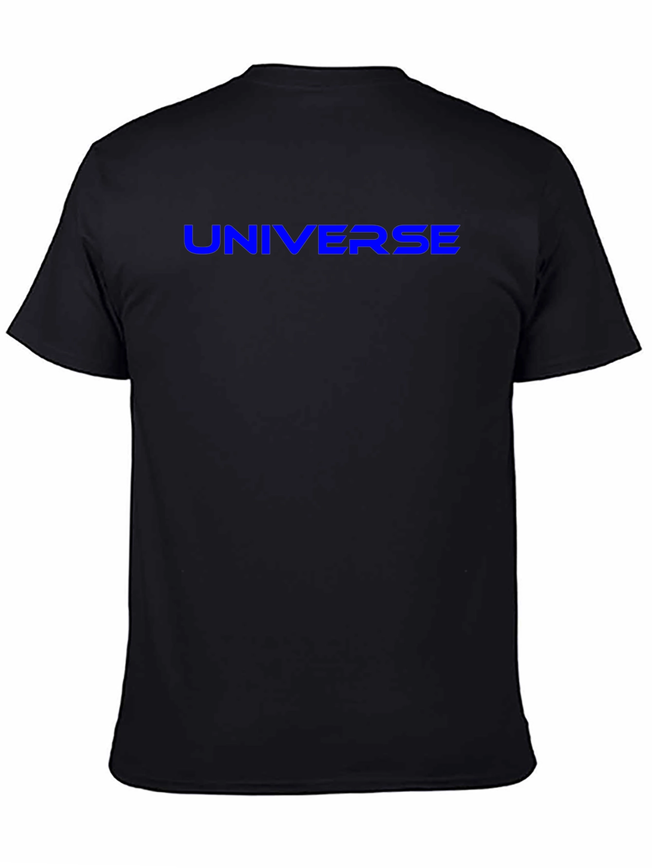 Universe Graphic T-Shirt - Bold Blue Design