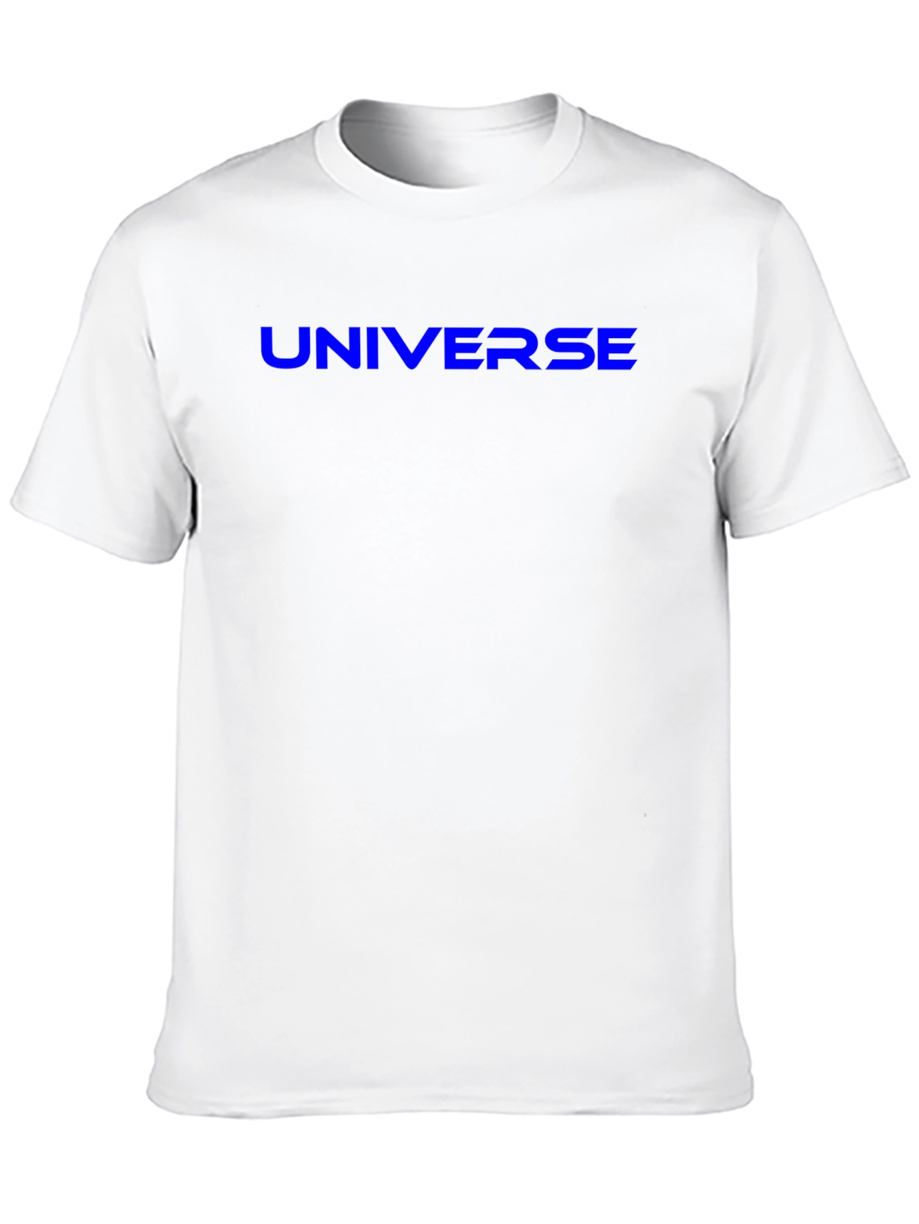 Universe Graphic T-Shirt - Bold Blue Design