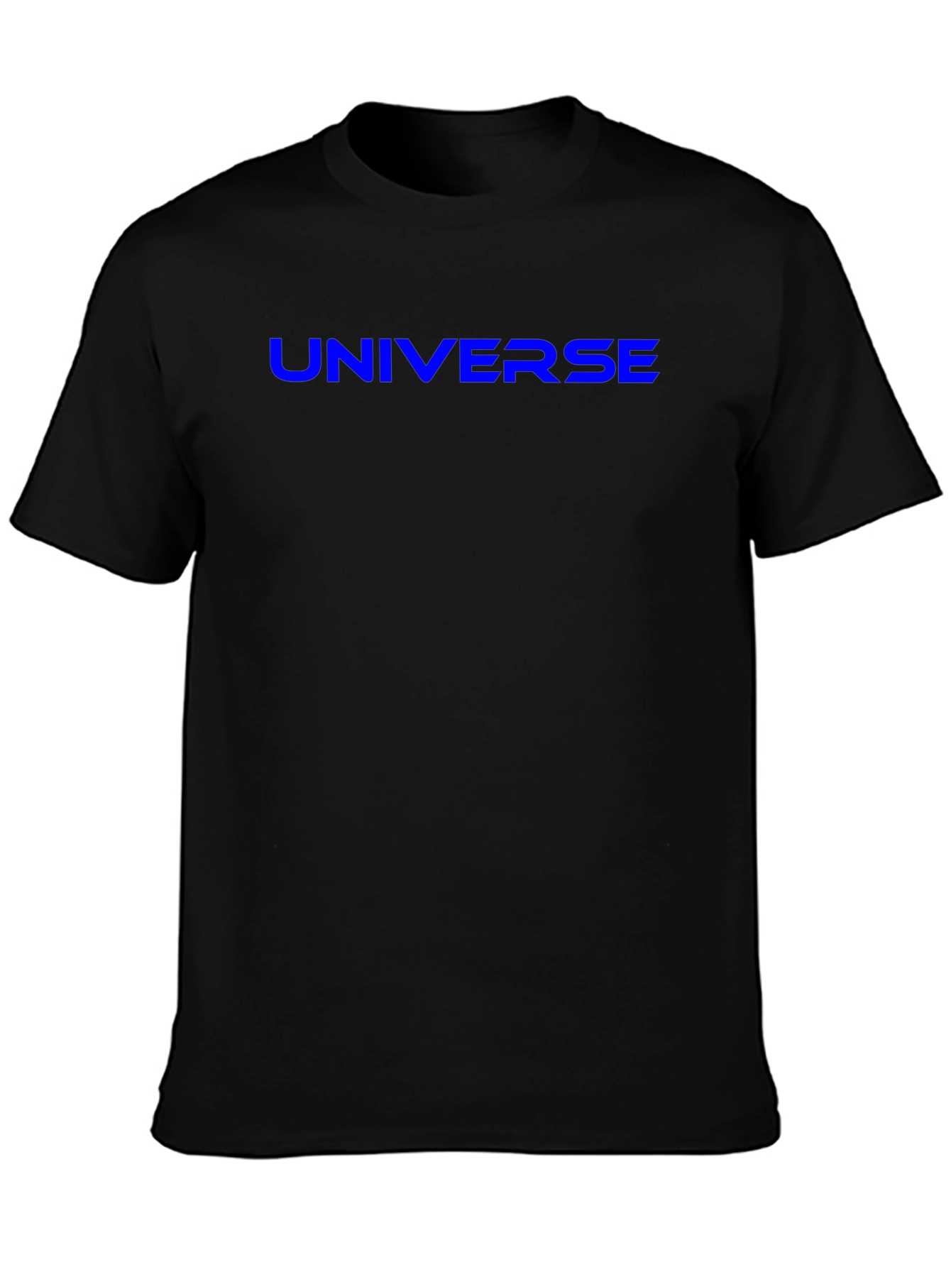 Universe Graphic T-Shirt - Bold Blue Design