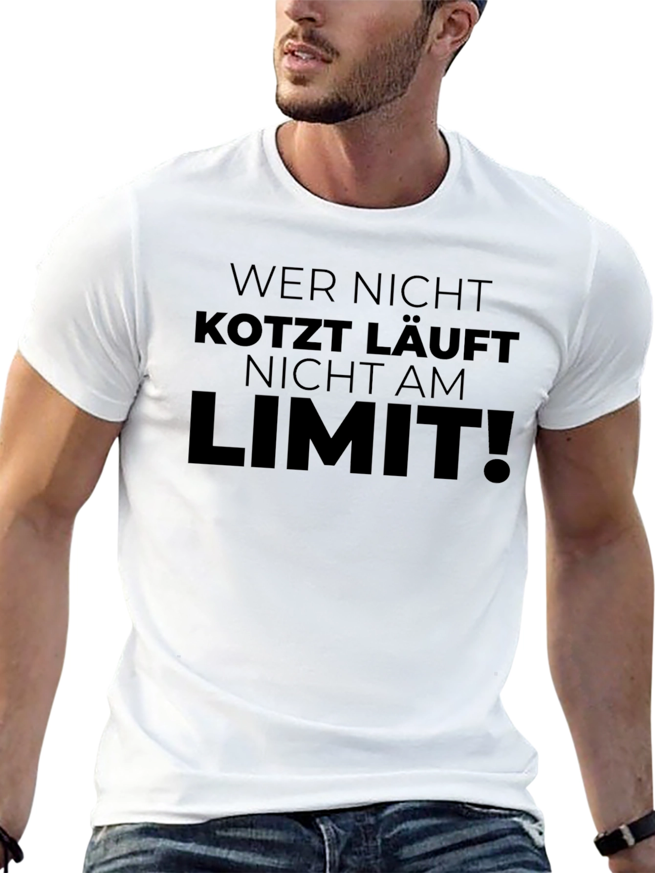 Wer Nicht Kotzt Läuft Nicht Am Limit T-Shirt