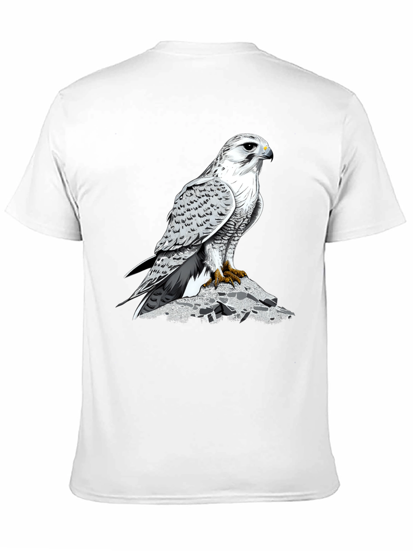 Cool Gyrfalcon T-Shirt - Bird of Prey Graphic Tee