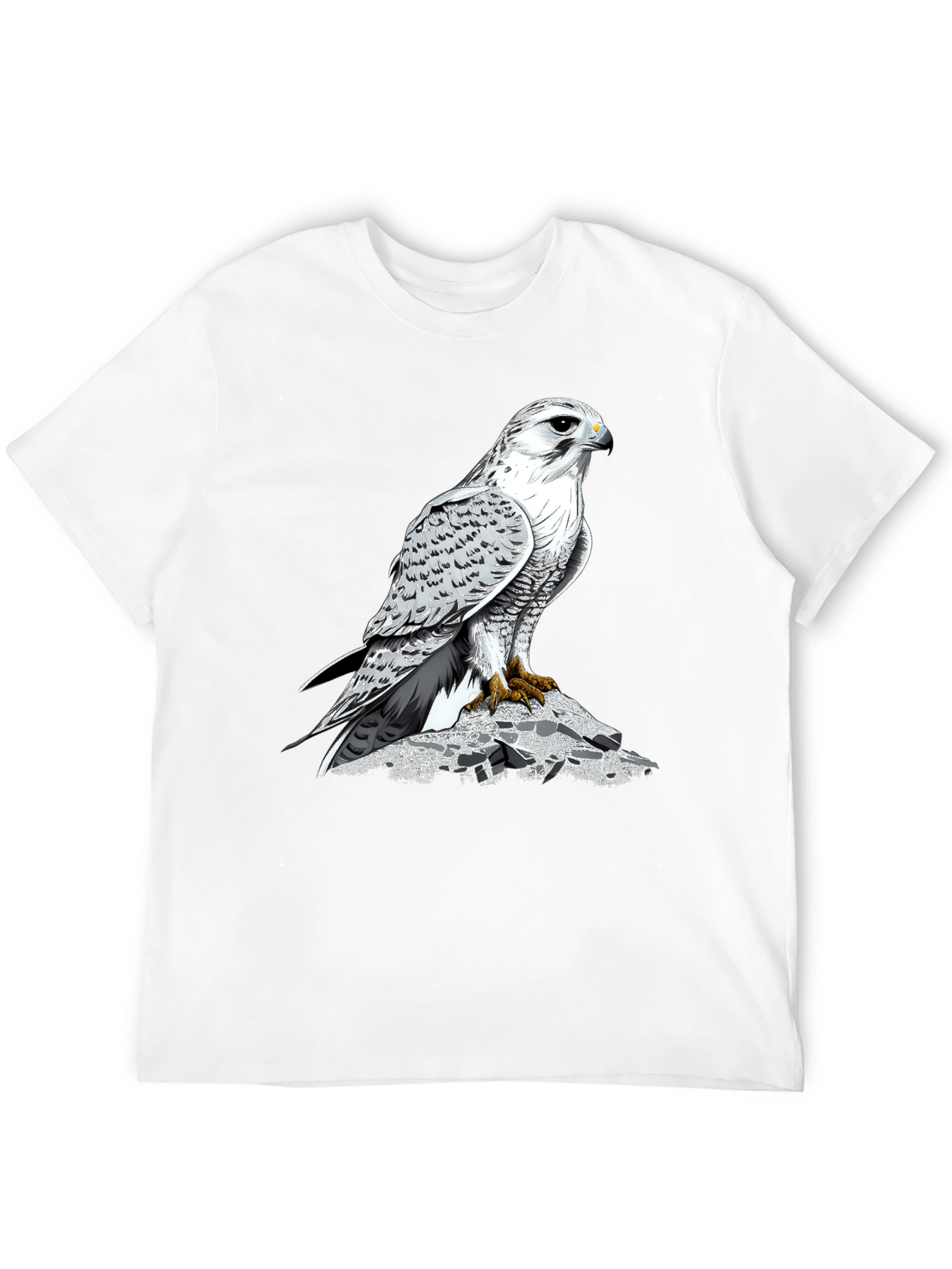 Cool Gyrfalcon T-Shirt - Bird of Prey Graphic Tee