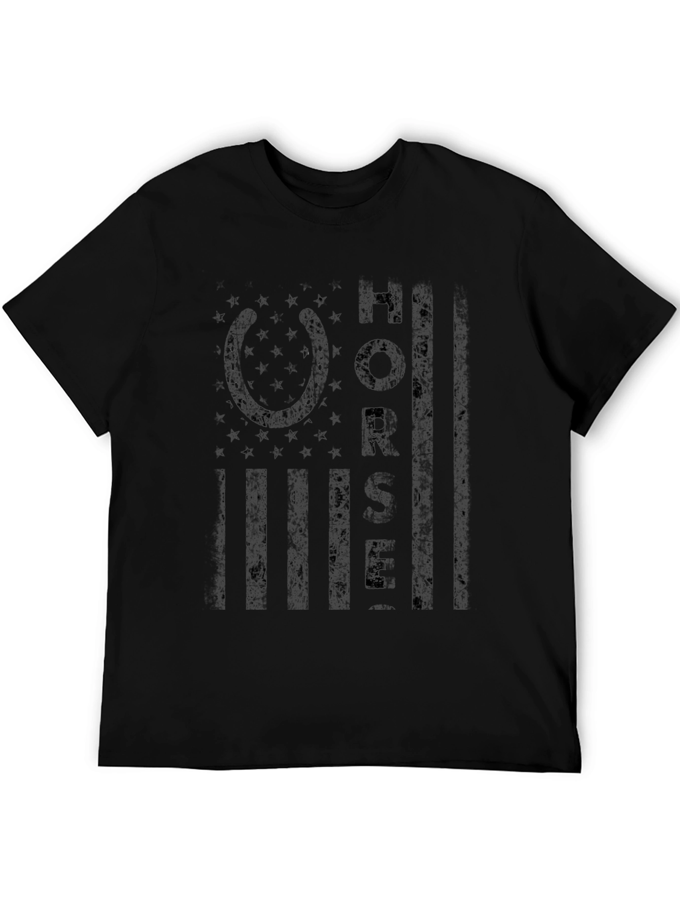 Horse Life Black Graphic Tee