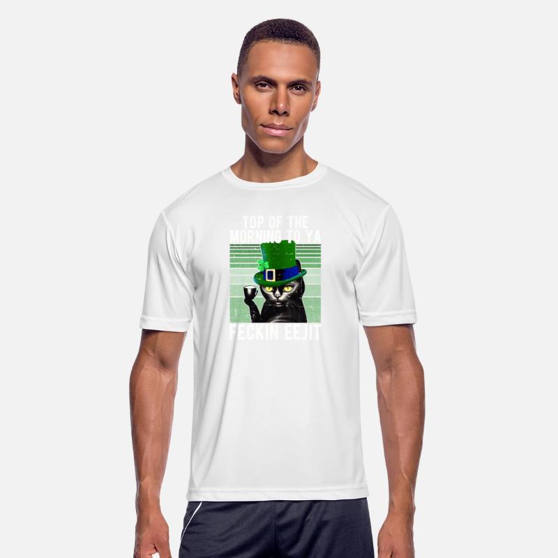 Feckin Eejit Cat Coffee Saint Patrick's Day Gift