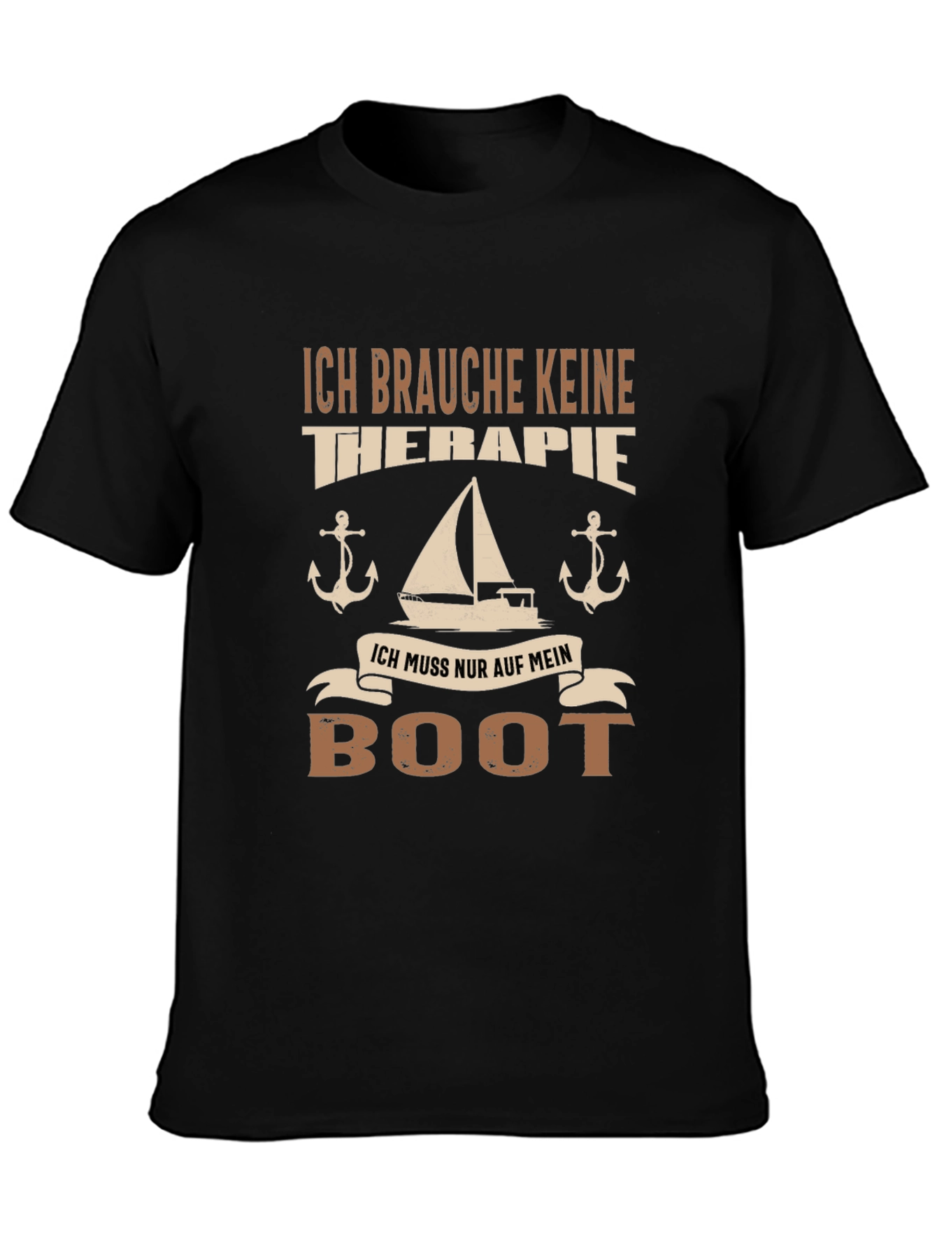 Nautical T-Shirt - No Therapy Just My Boat