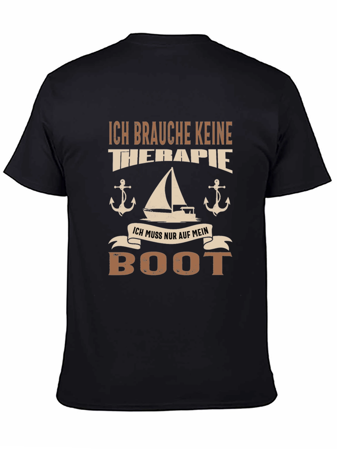 Nautical T-Shirt - No Therapy Just My Boat