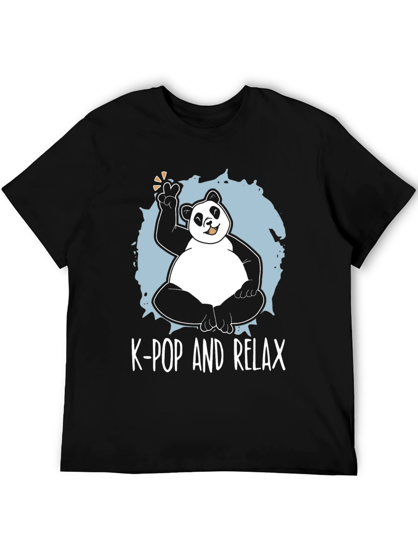 K-Pop & Chill Panda T-Shirt