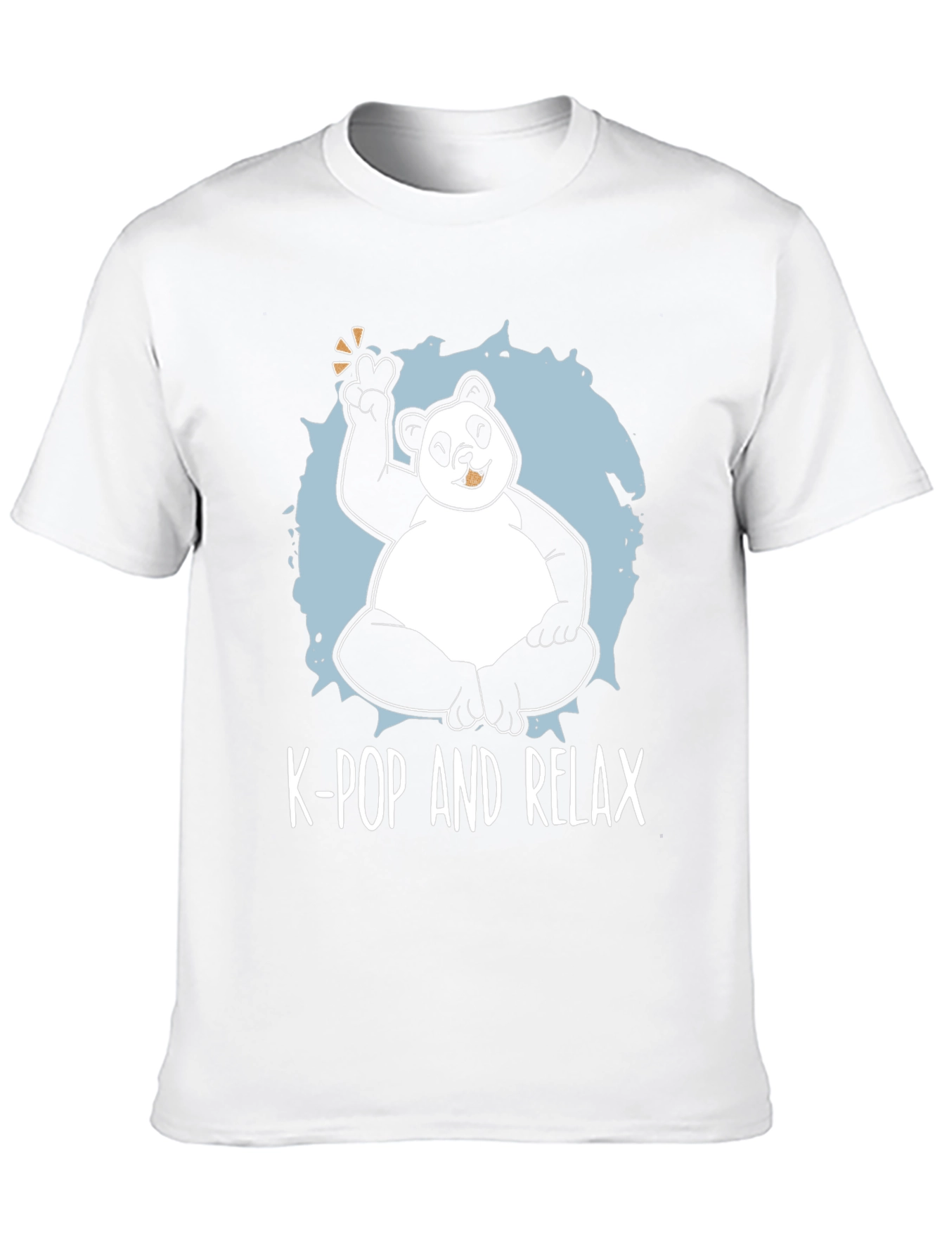 K-Pop & Chill Panda T-Shirt