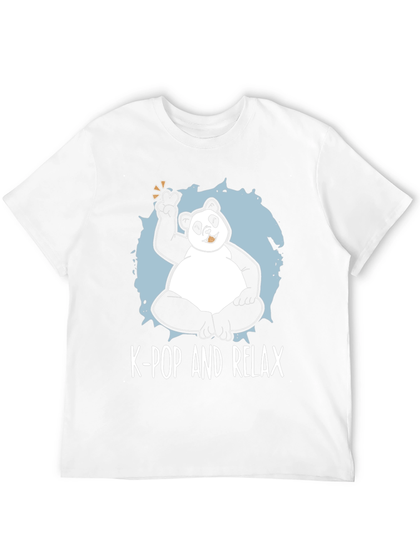 K-Pop & Chill Panda T-Shirt