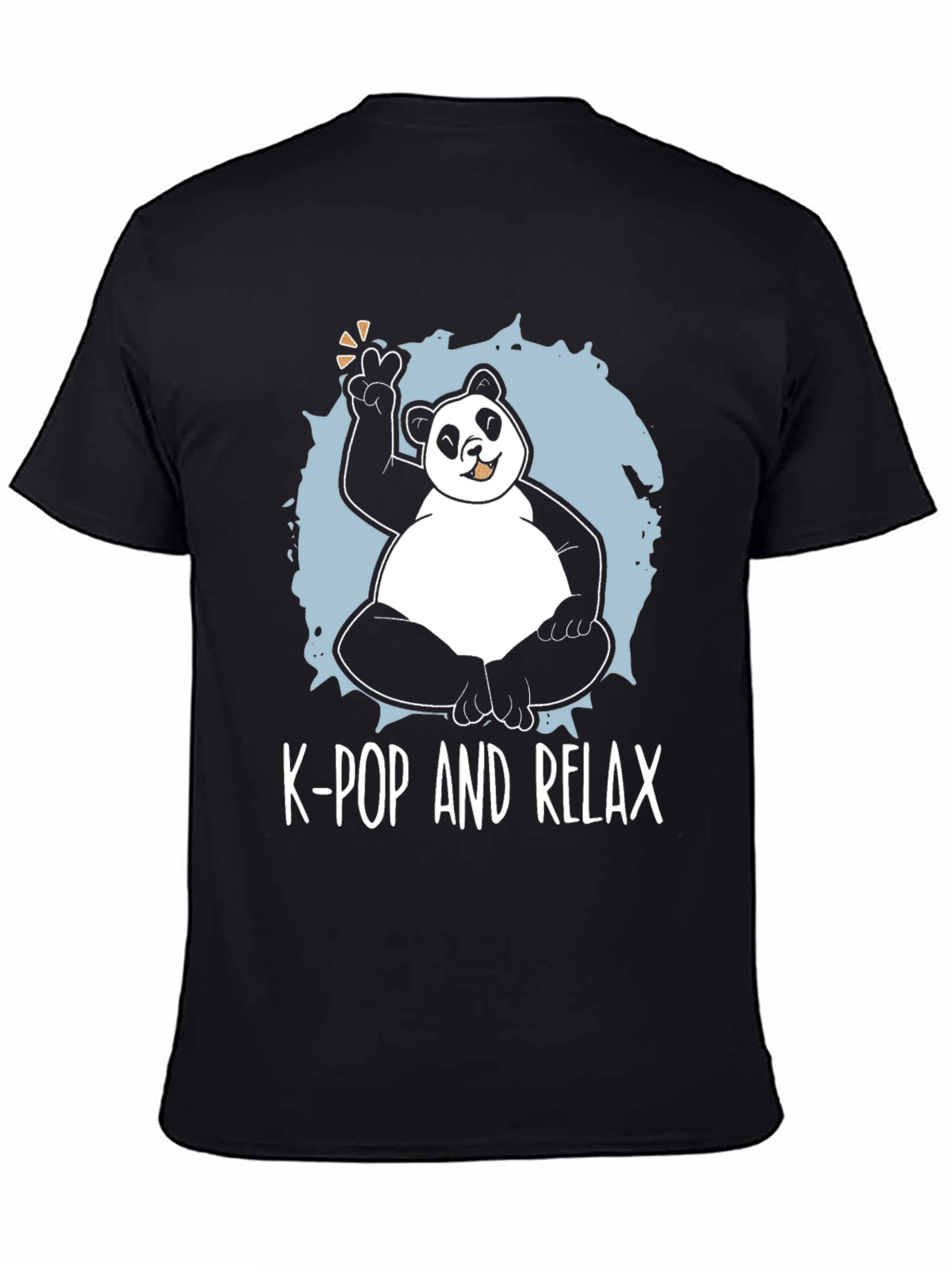 K-Pop & Chill Panda T-Shirt