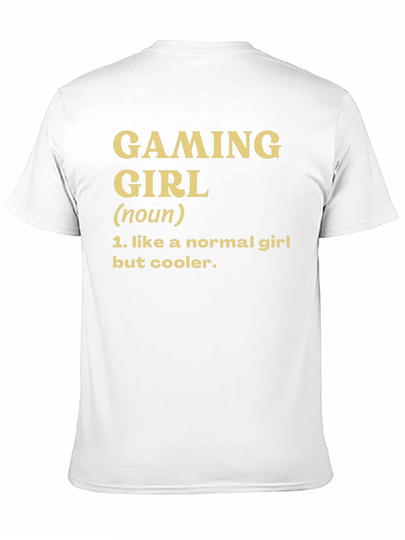 Gaming Girl Definition T-Shirt - Cool Gamer Tee