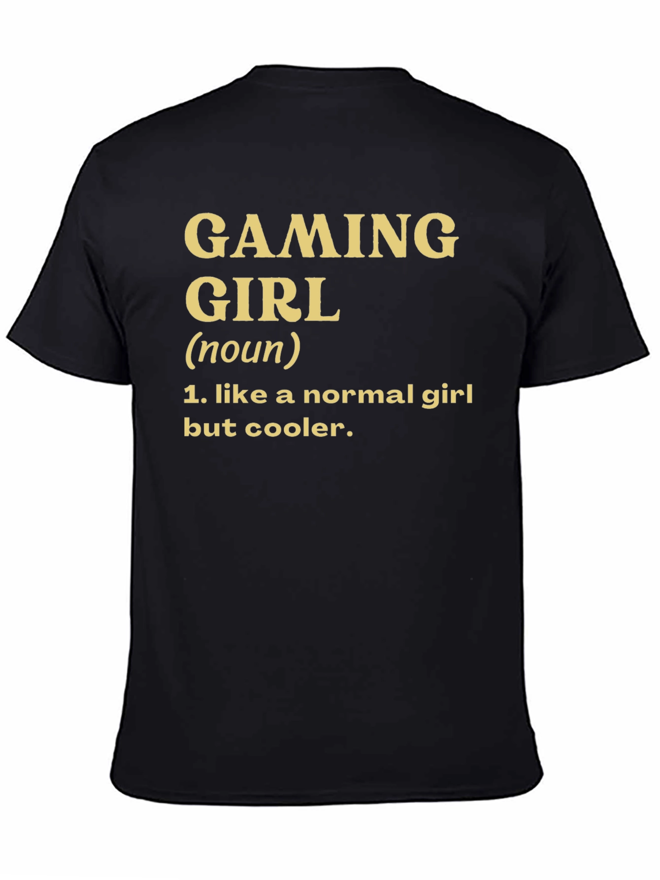 Gaming Girl Definition T-Shirt - Cool Gamer Tee