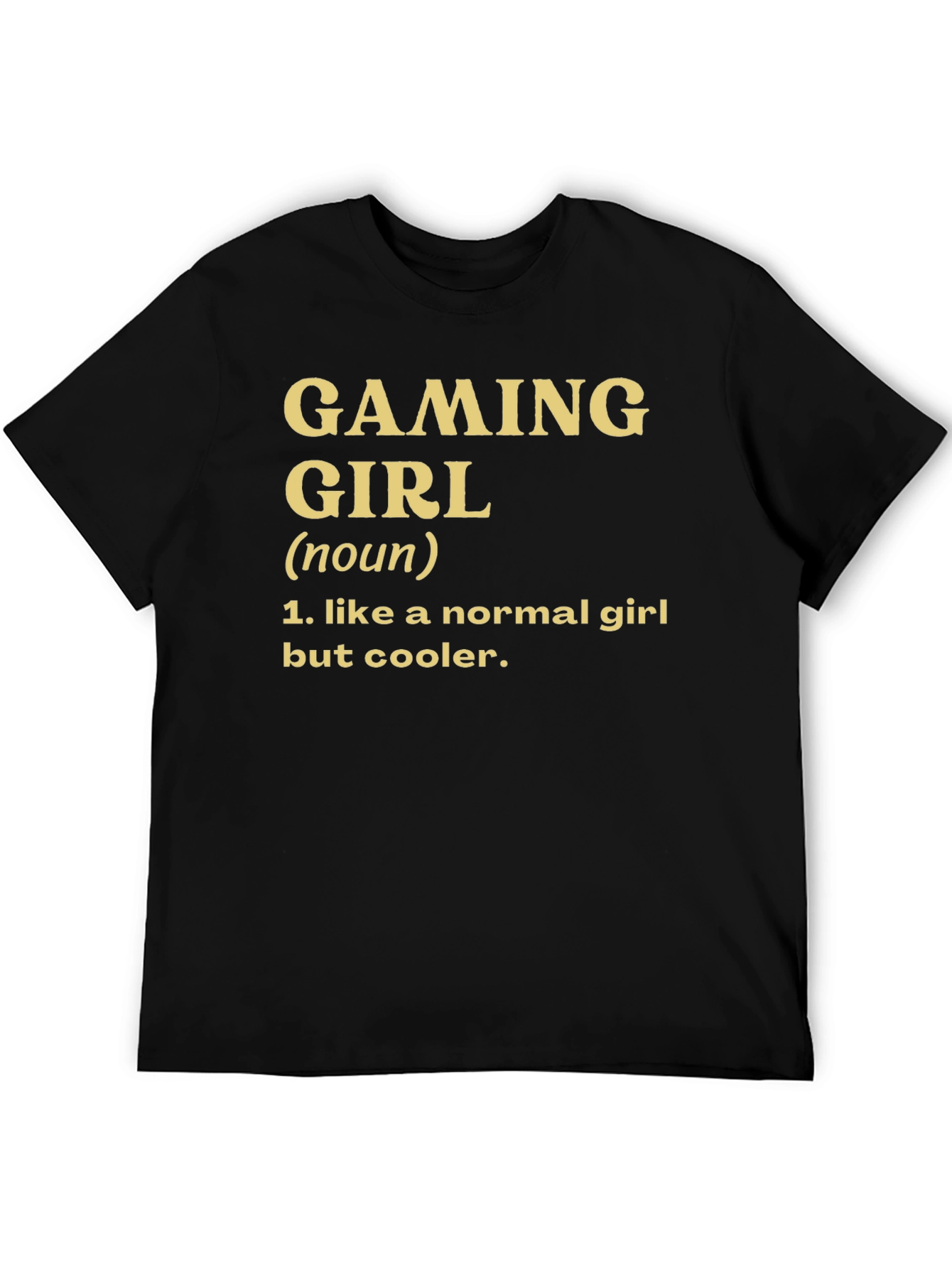 Gaming Girl Definition T-Shirt - Cool Gamer Tee