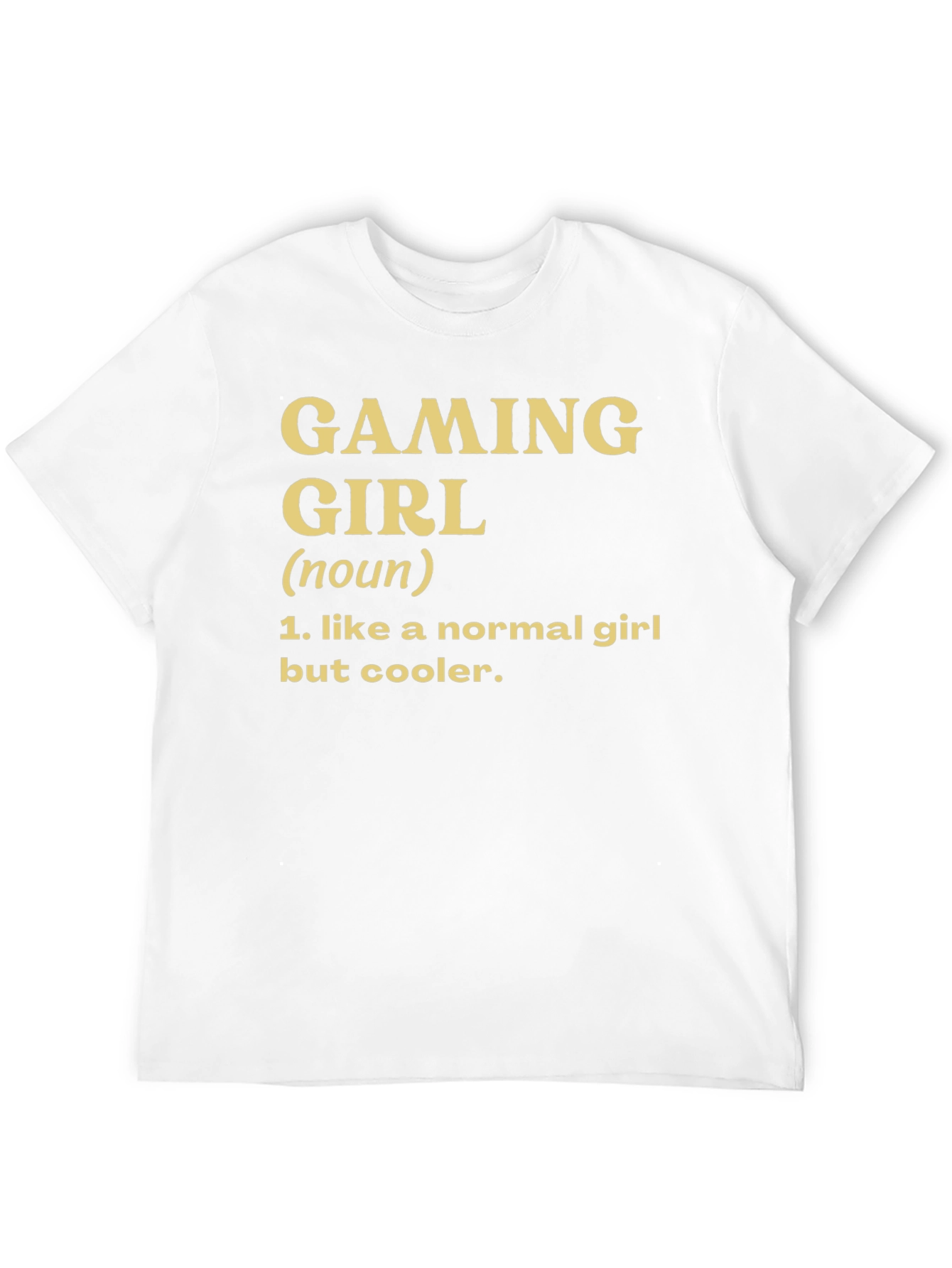Gaming Girl Definition T-Shirt - Cool Gamer Tee