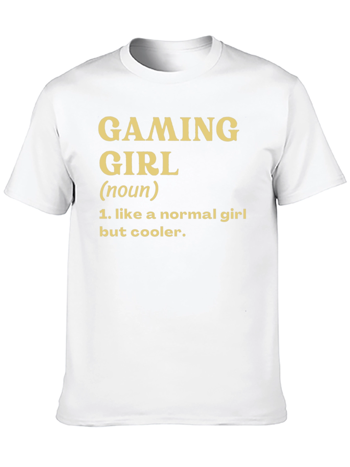 Gaming Girl Definition T-Shirt - Cool Gamer Tee