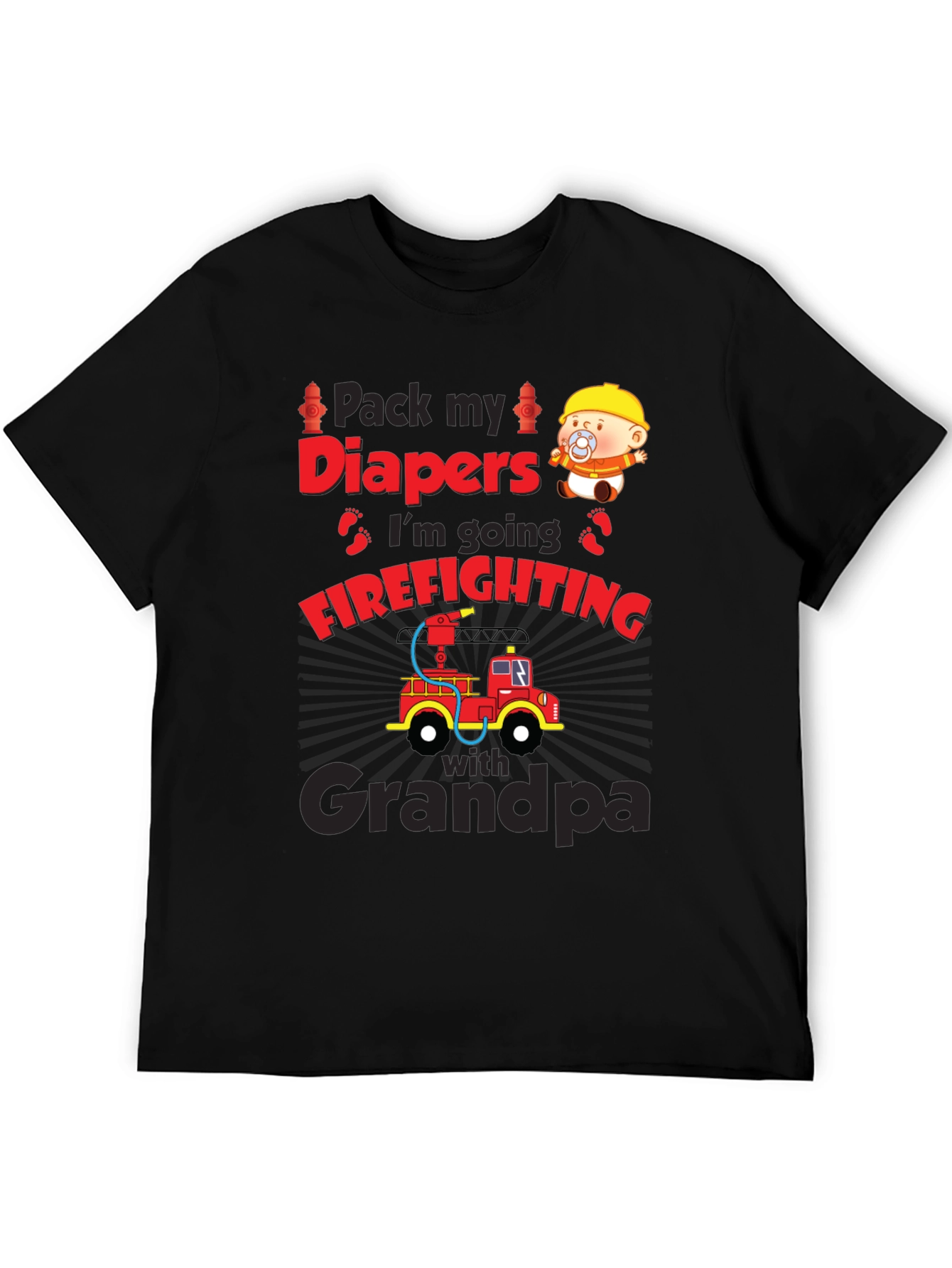 Firefighting Grandpa T-Shirt