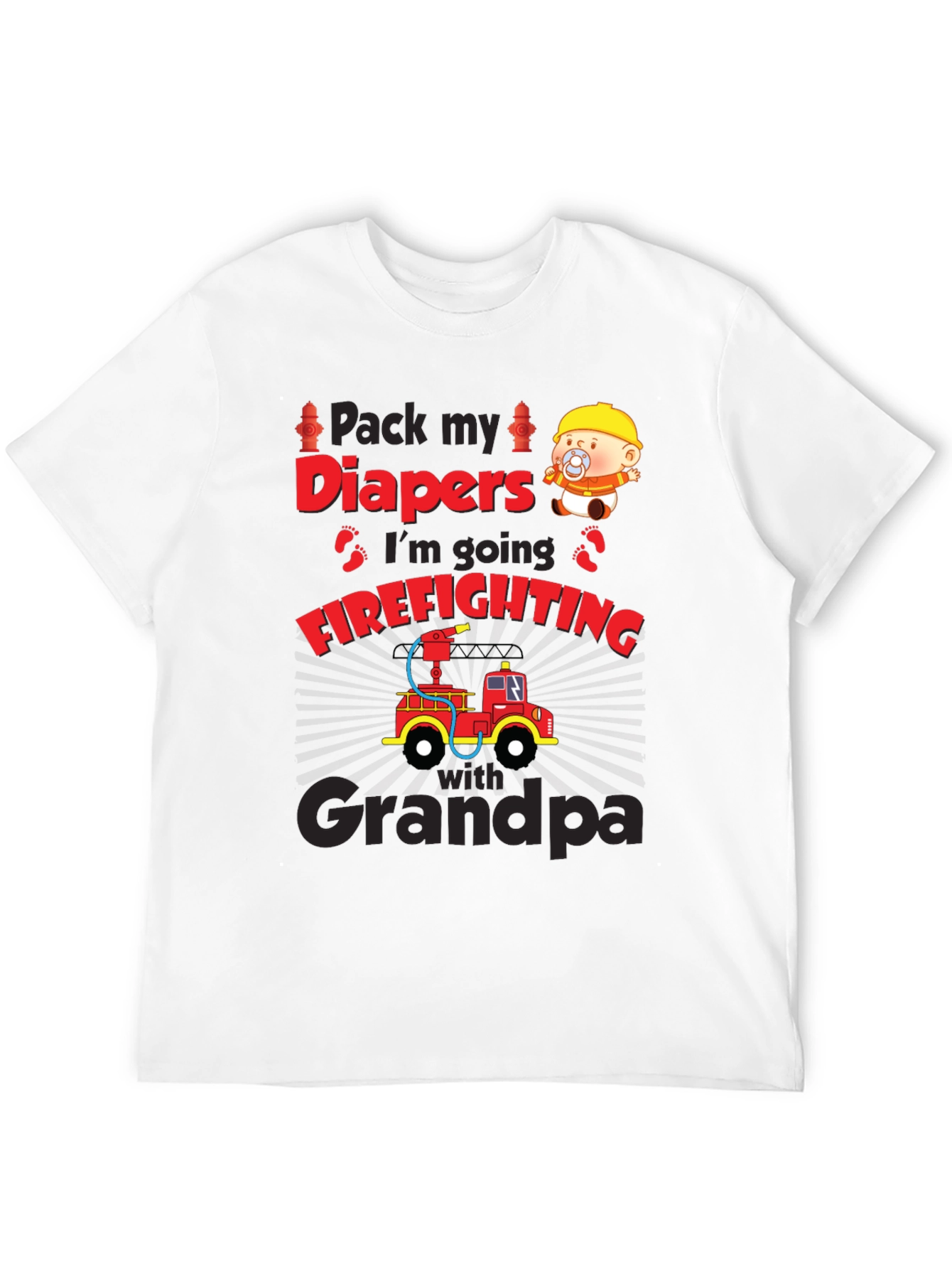 Firefighting Grandpa T-Shirt