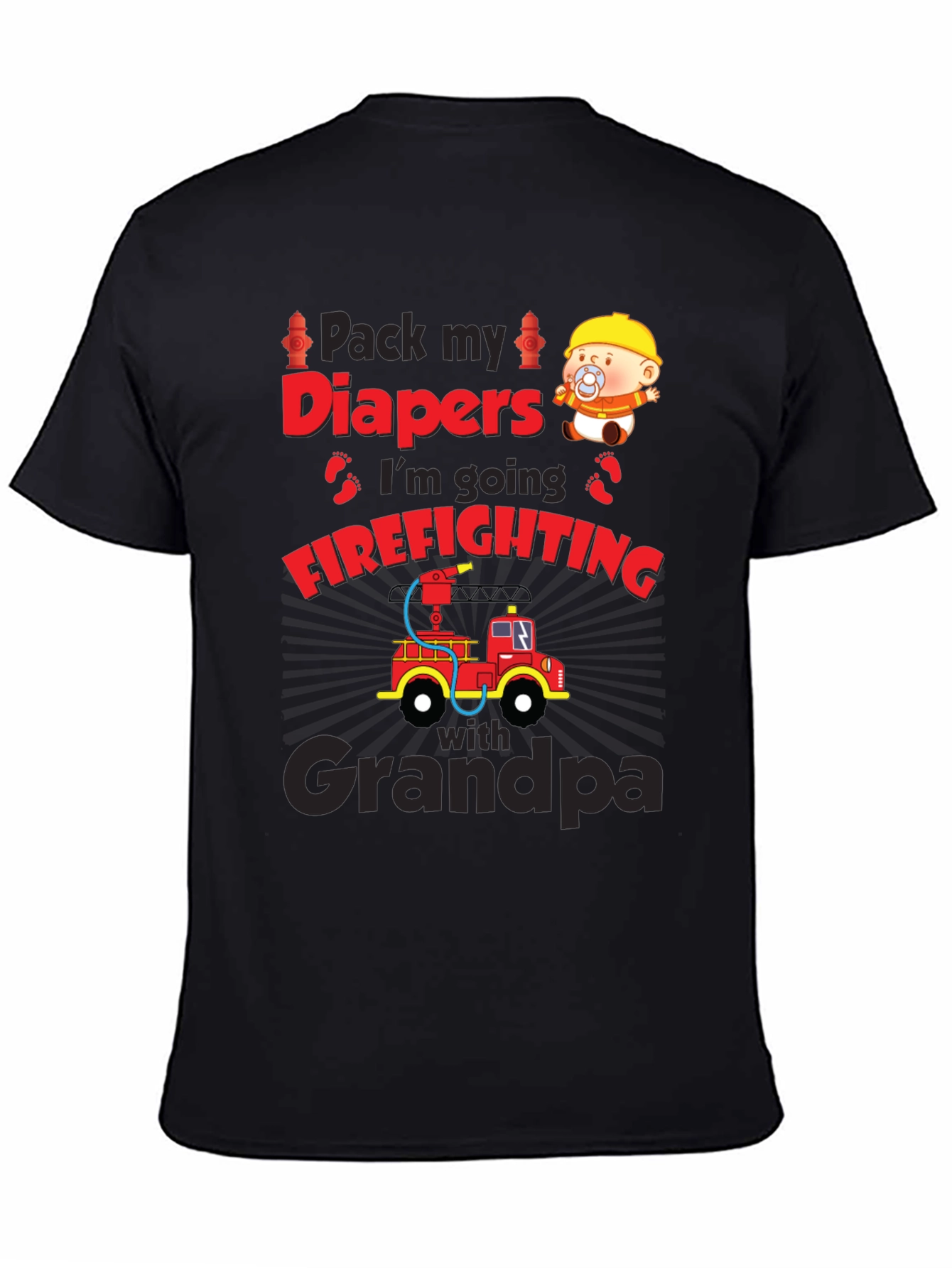 Firefighting Grandpa T-Shirt