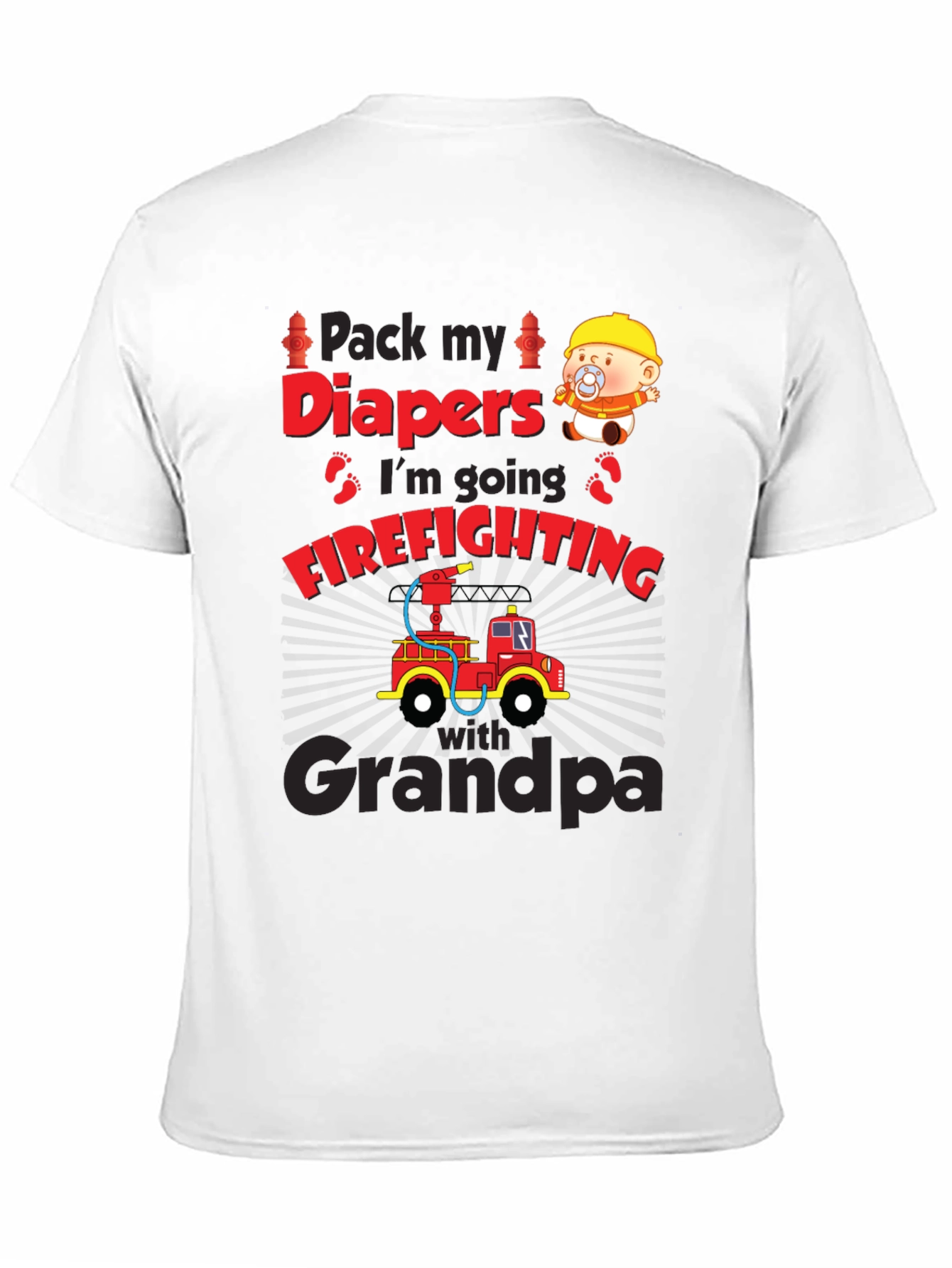 Firefighting Grandpa T-Shirt