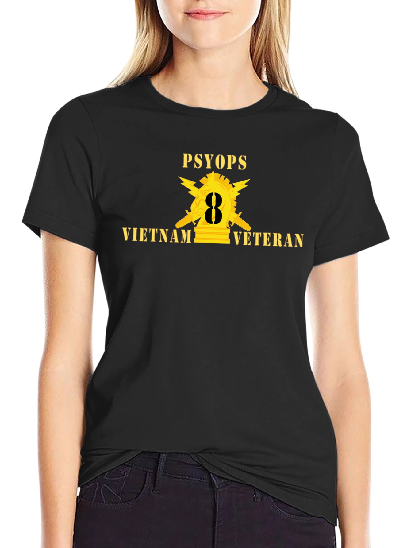 PSYOPs Vietnam Veteran Graphic T-Shirt
