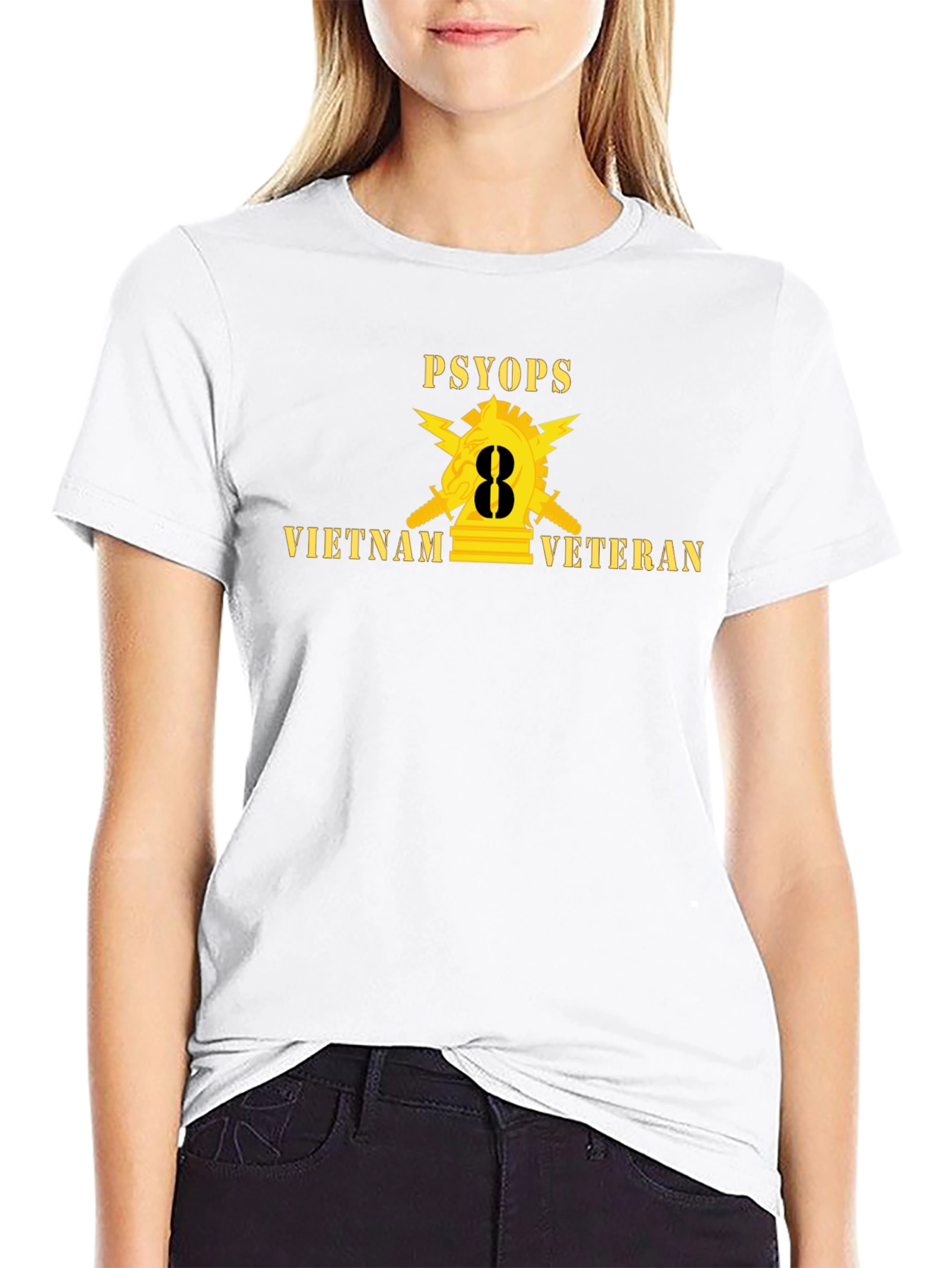 PSYOPs Vietnam Veteran Graphic T-Shirt