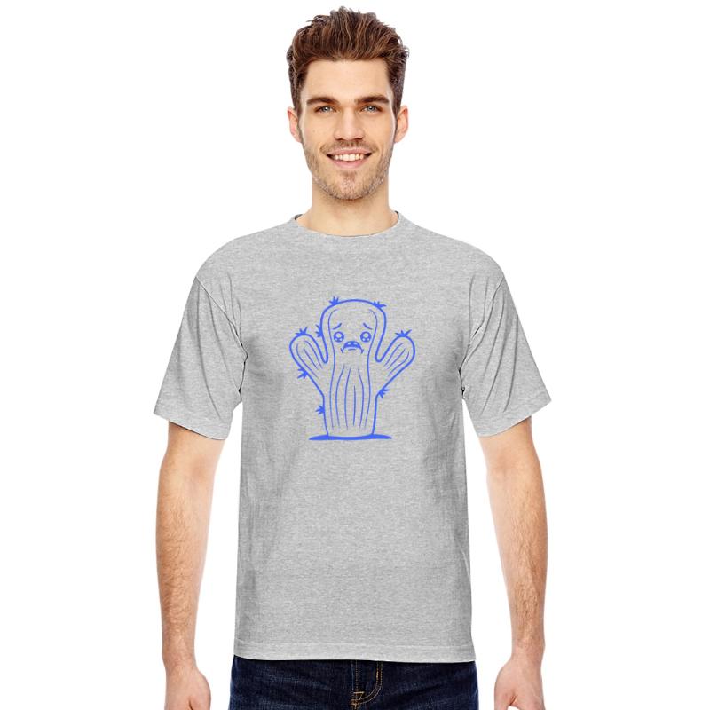 Funny Cactus Sad Face Crying Unhappy Lonely Comic