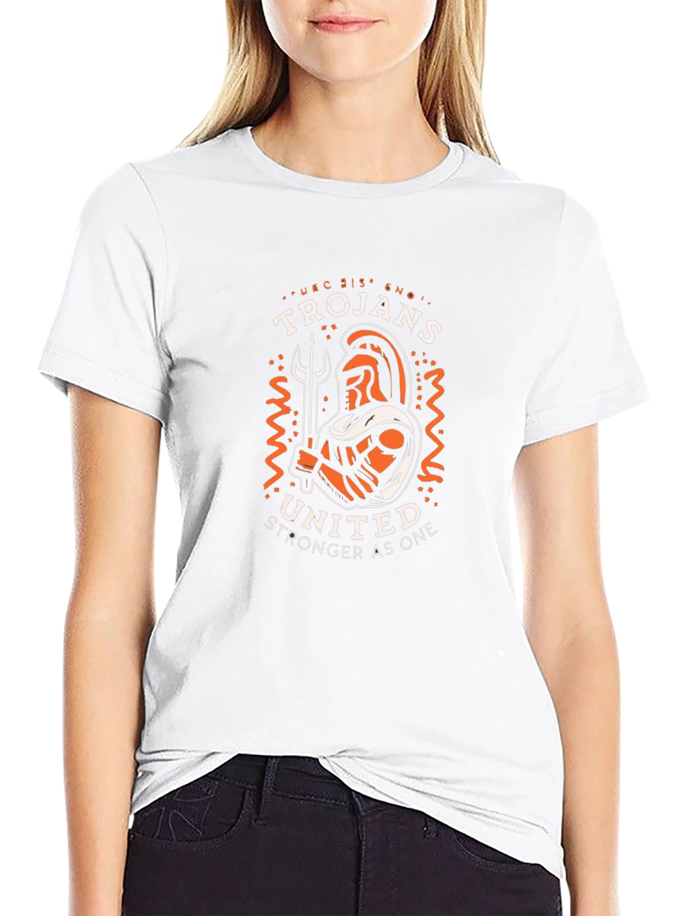 Trojan Warrior Graphic Tee - United Strong