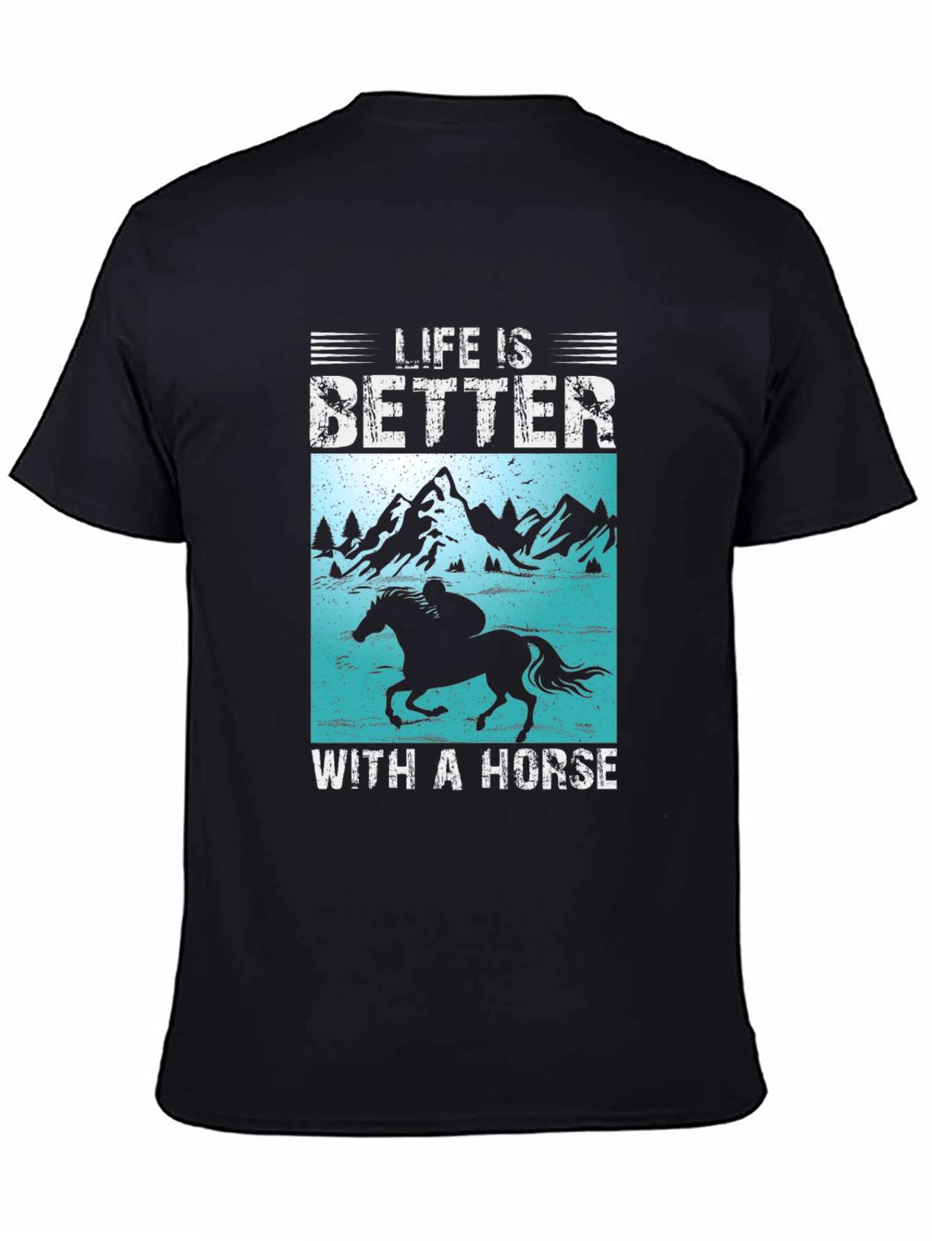 Life is Better With a Horse Graphic Tee