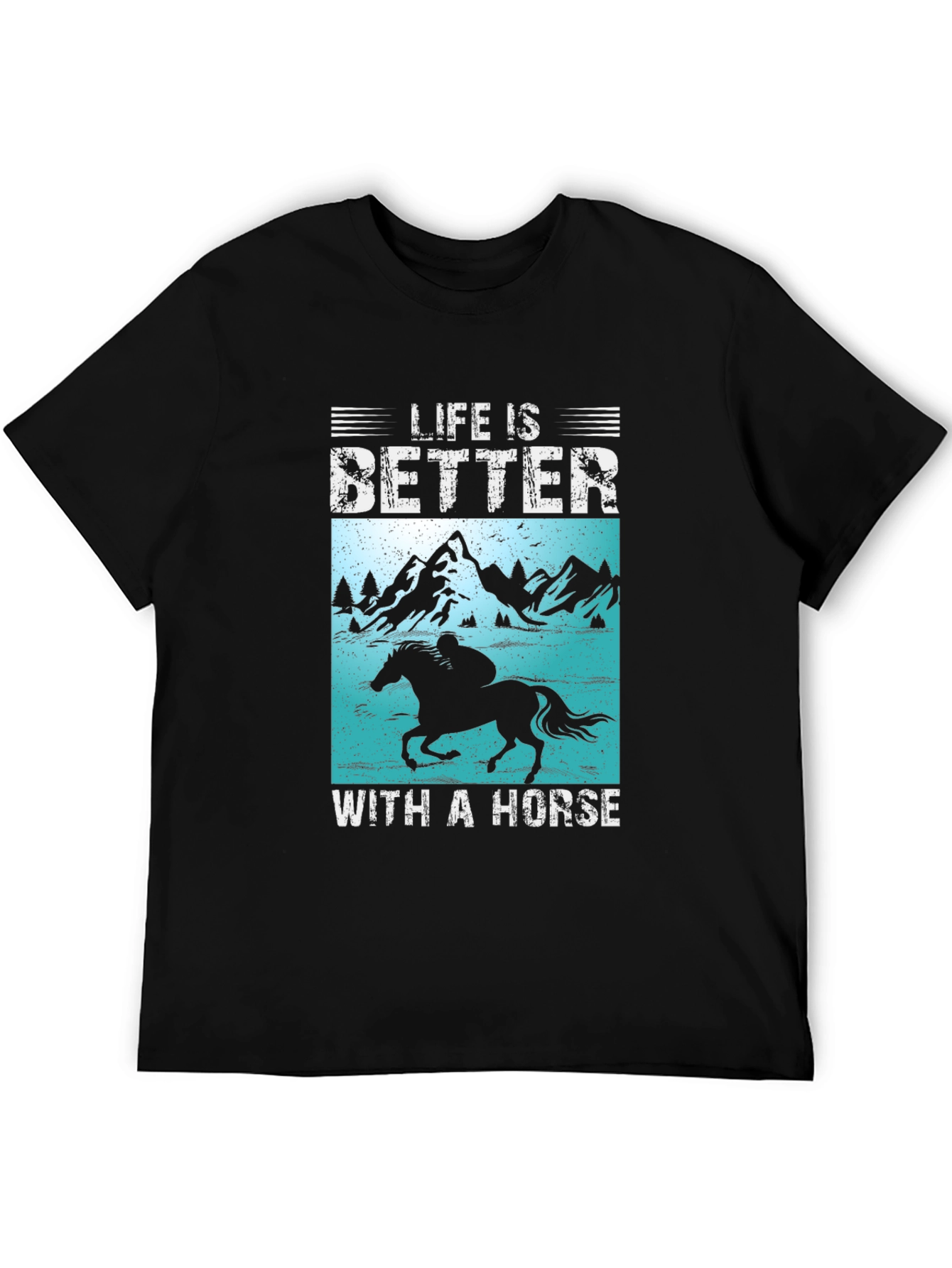 Life is Better With a Horse Graphic Tee