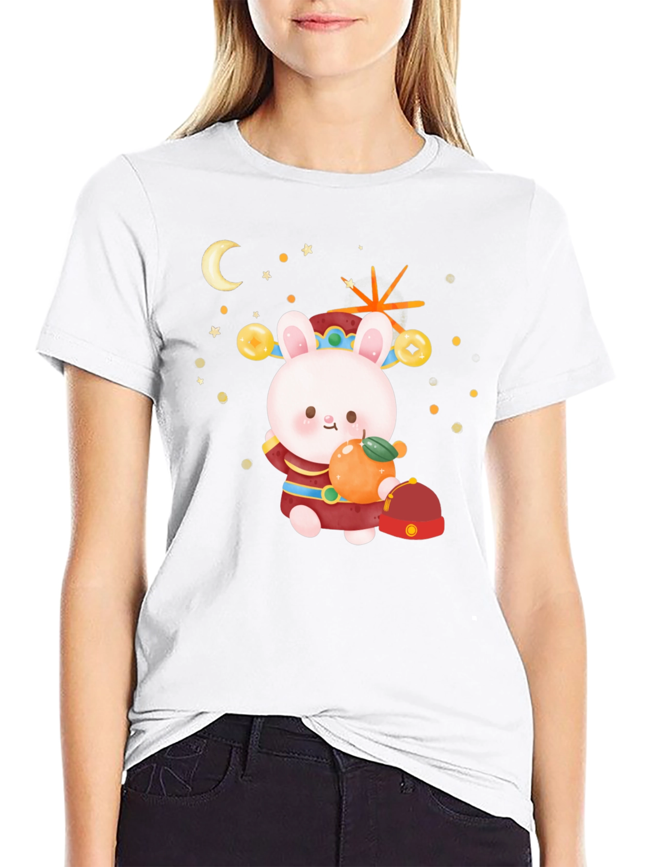 Lunar New Year Rabbit Graphic Tee