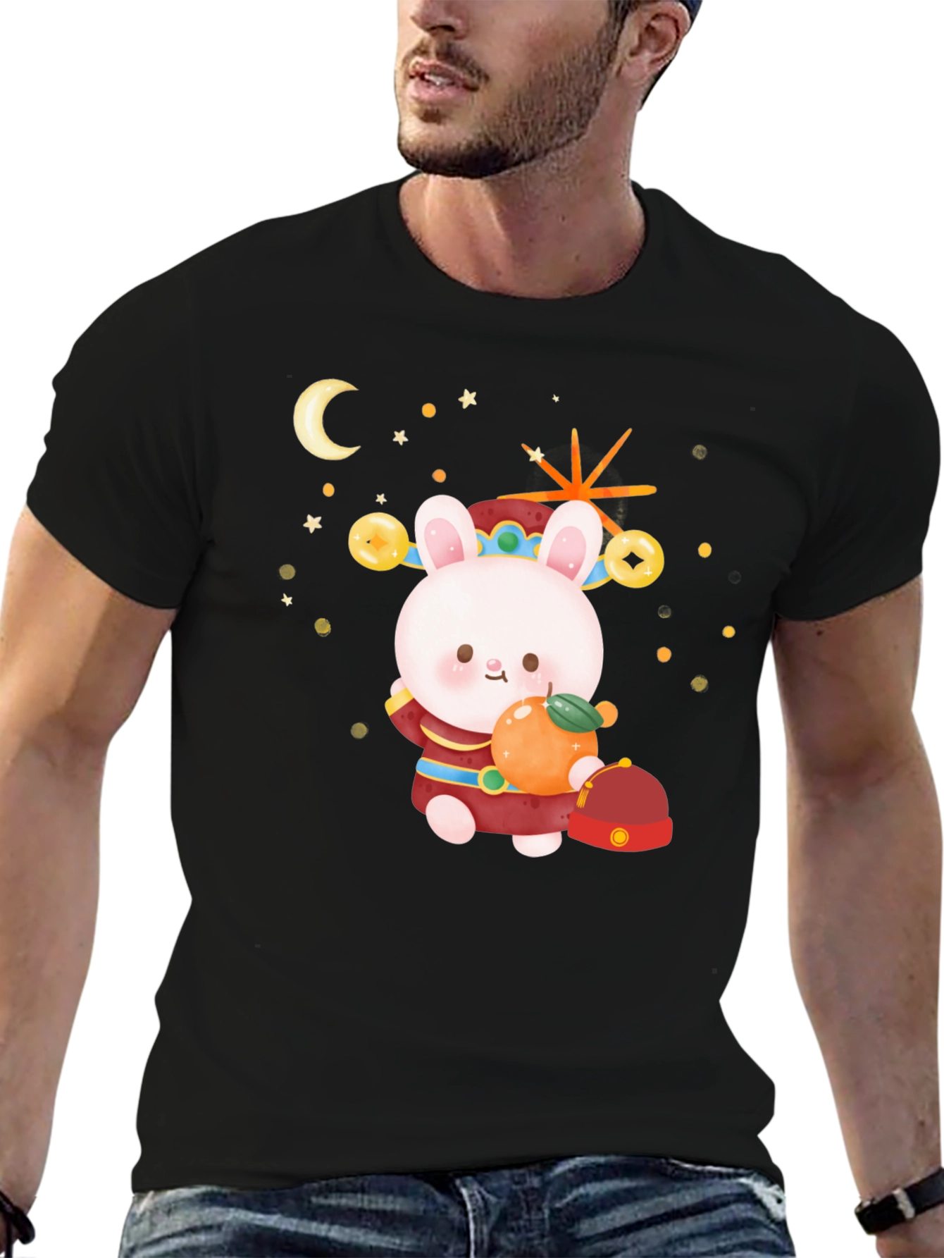 Lunar New Year Rabbit Graphic Tee