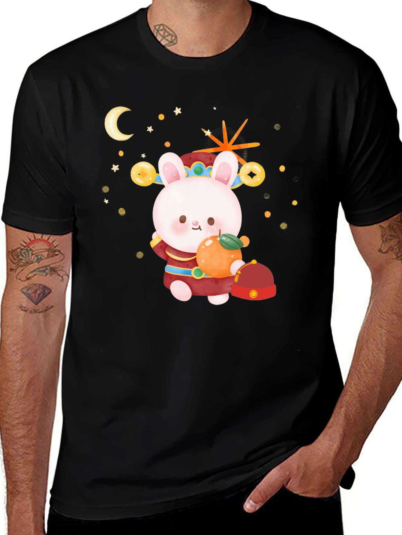 Lunar New Year Rabbit Graphic Tee