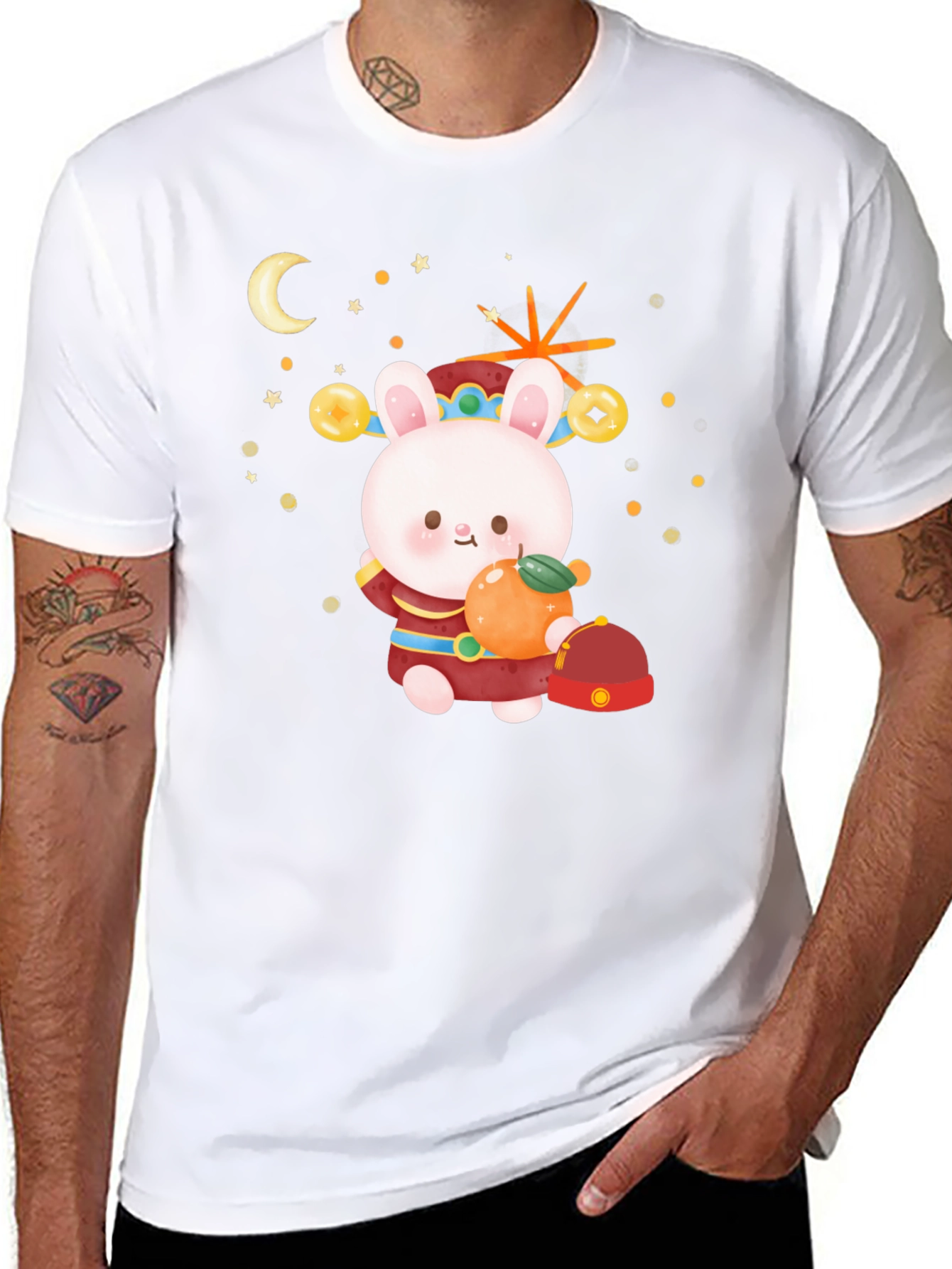 Lunar New Year Rabbit Graphic Tee