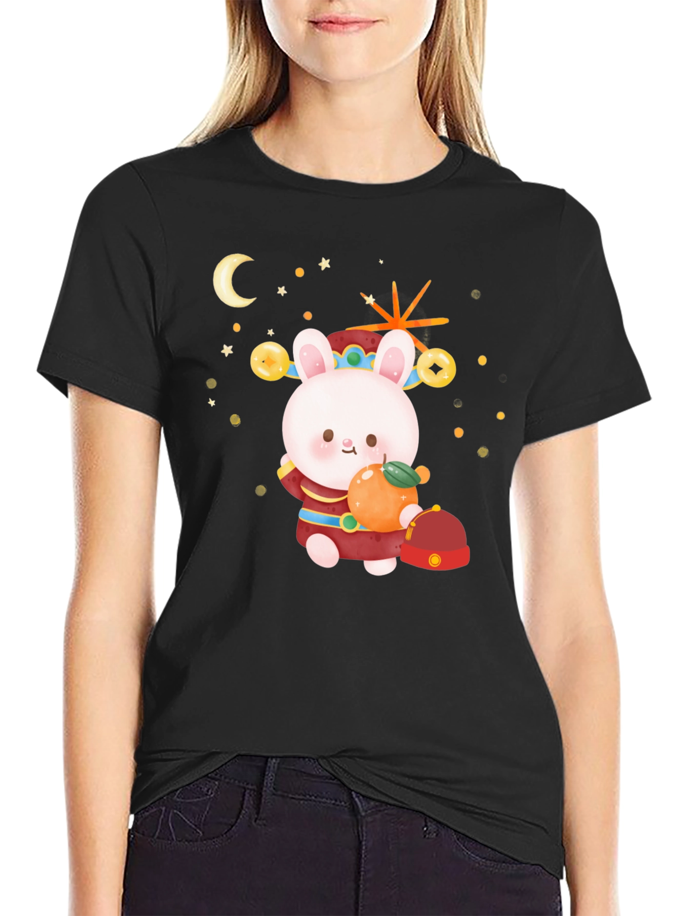 Lunar New Year Rabbit Graphic Tee
