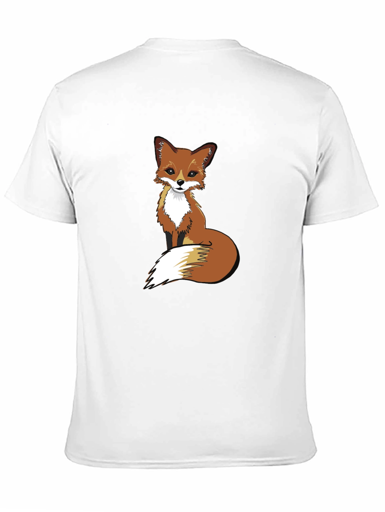 Fox Graphic Print T-Shirt | Casual Tee