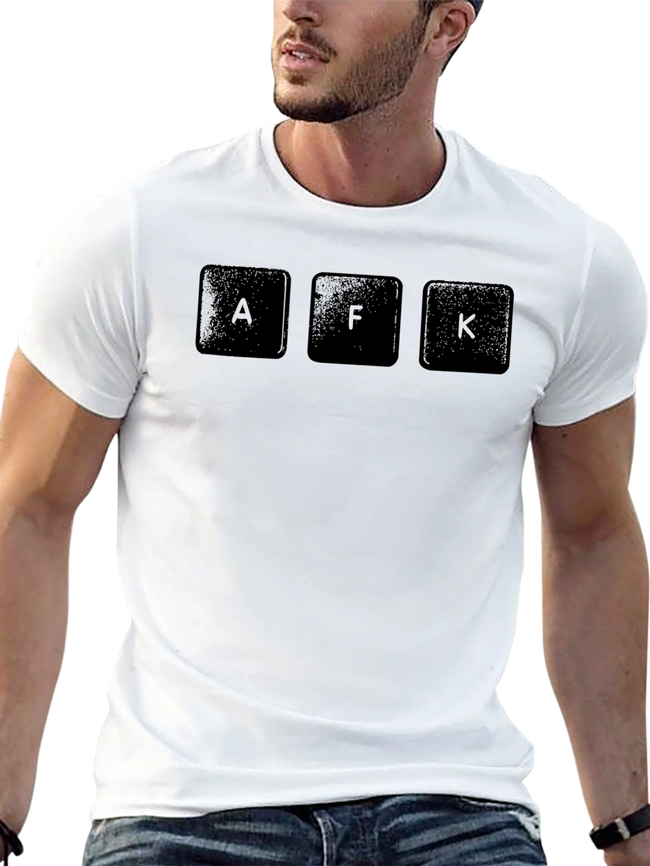 AFK Keyboard Key T-Shirt - Gamer Style
