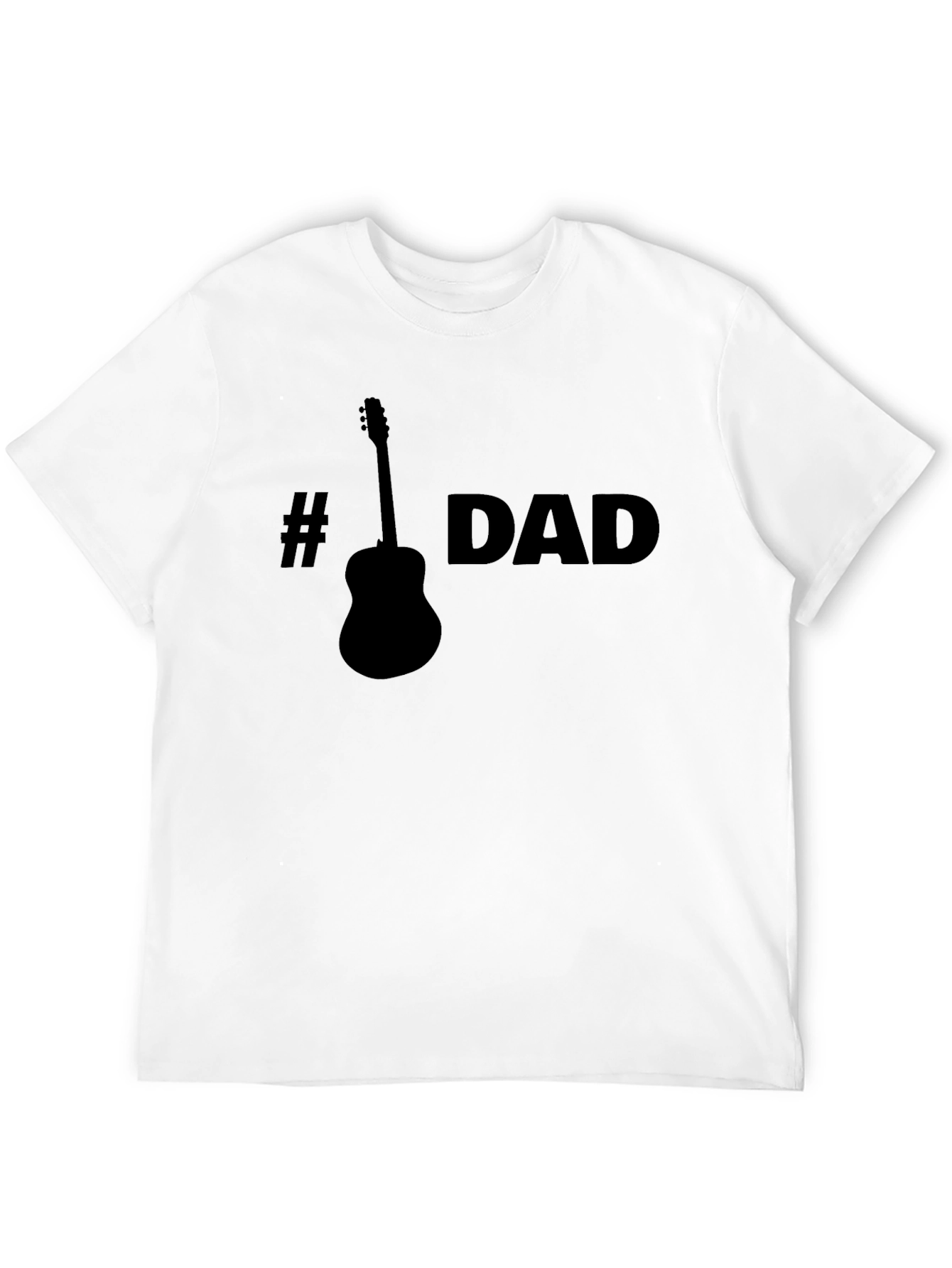 #Guitar Dad Graphic T-Shirt - Fathers Day Gift