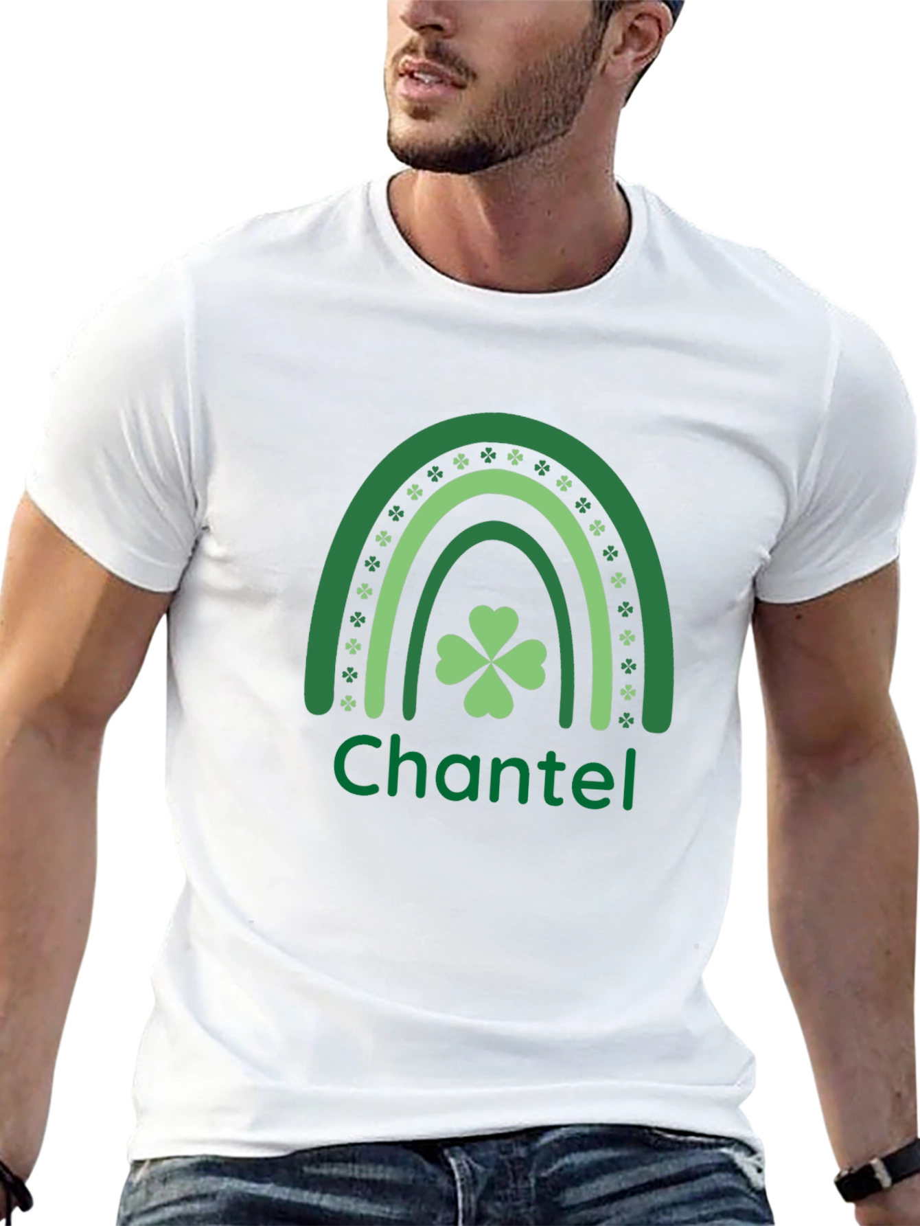 Chantel Shamrock Rainbow T-Shirt