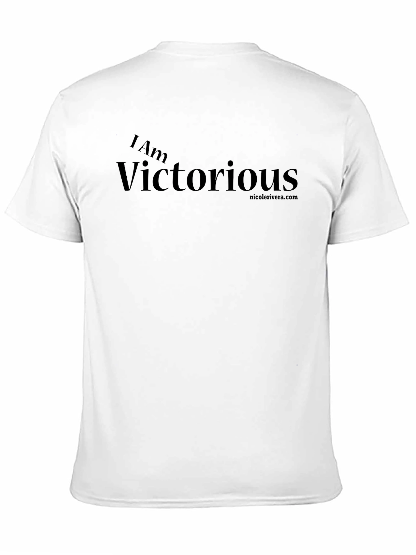 Victorious Black T-Shirt - Motivational Tee