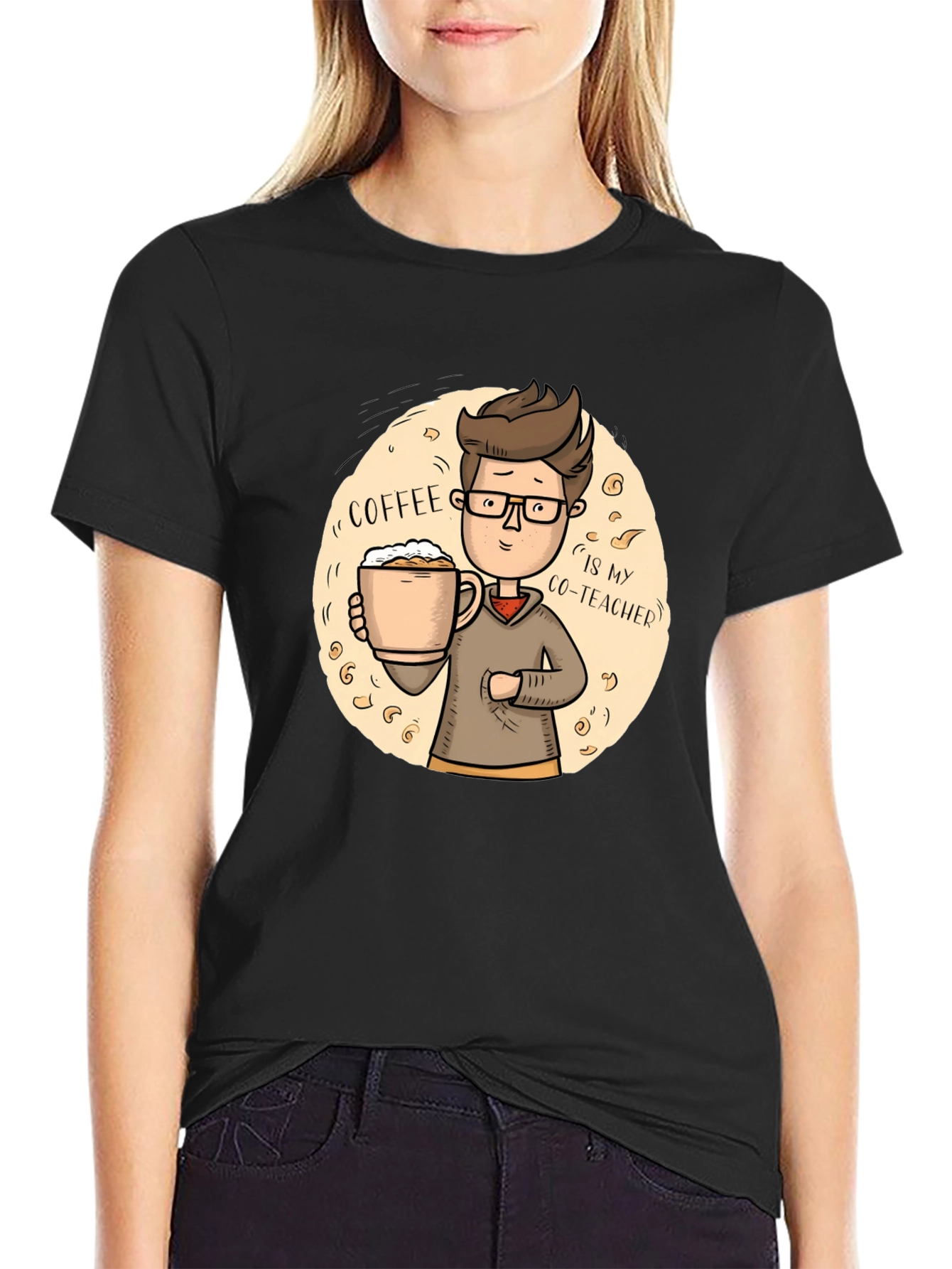 Coffee Co-Teacher T-Shirt