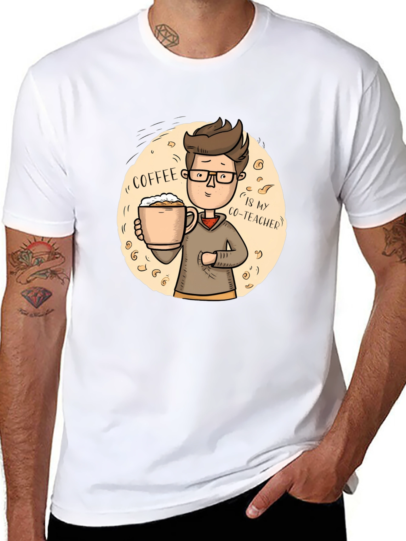 Coffee Co-Teacher T-Shirt